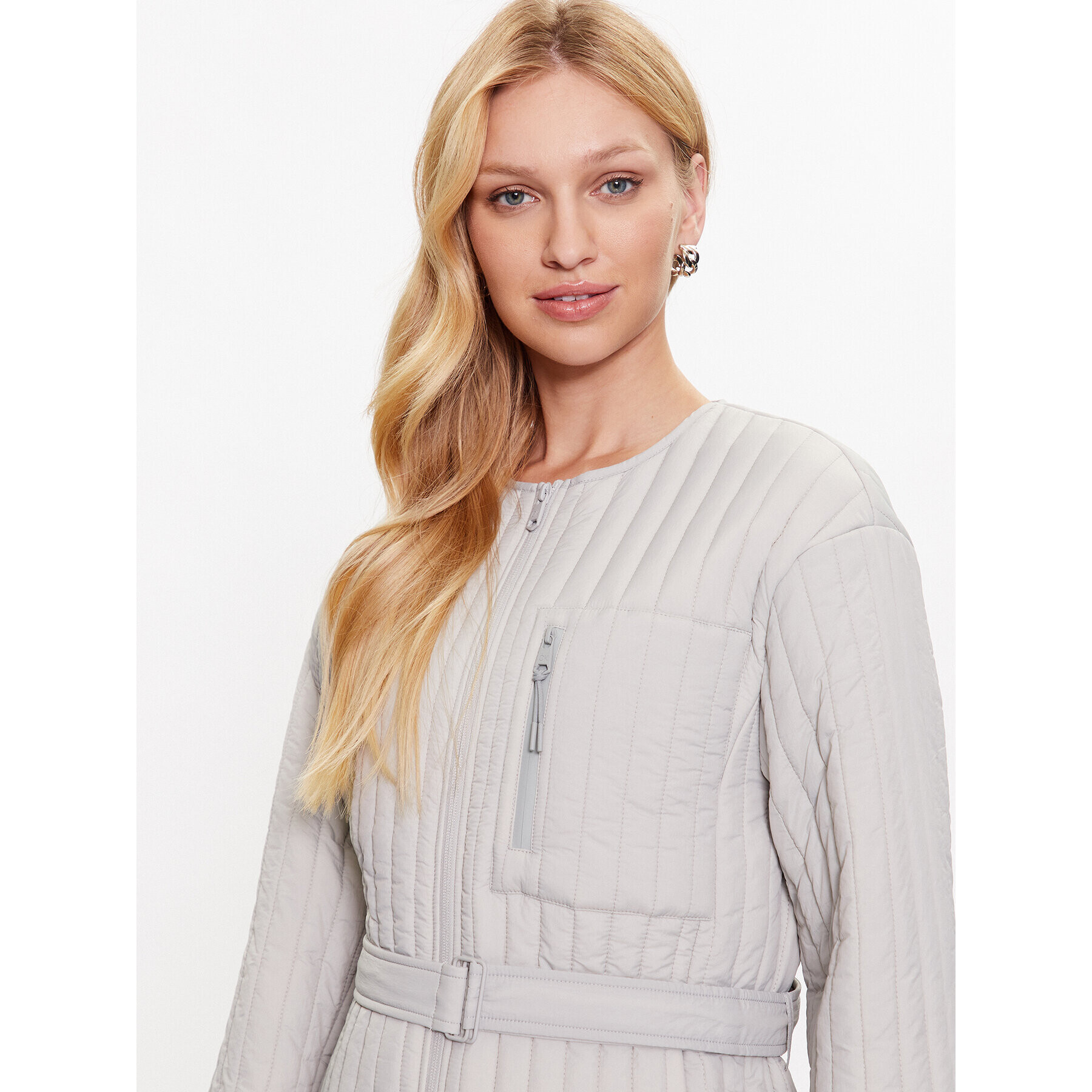 Calvin Klein Преходно яке K20K205505 Сив Regular Fit - Pepit.bg