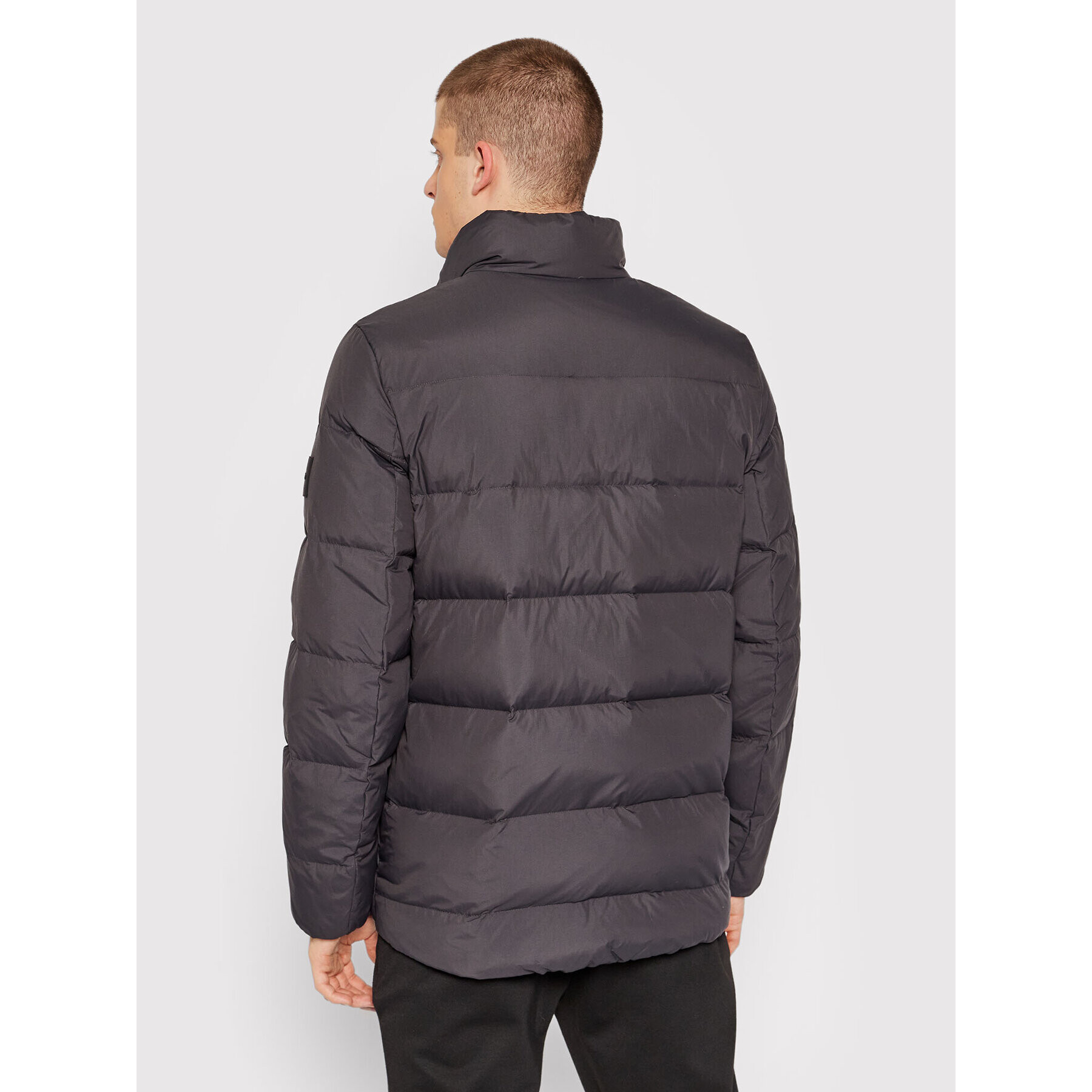 Calvin Klein Пухено яке K10K107487 Черен Regular Fit - Pepit.bg