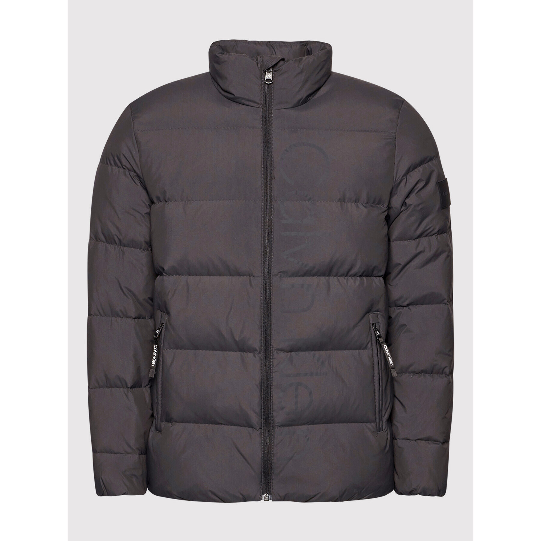 Calvin Klein Пухено яке K10K107487 Черен Regular Fit - Pepit.bg