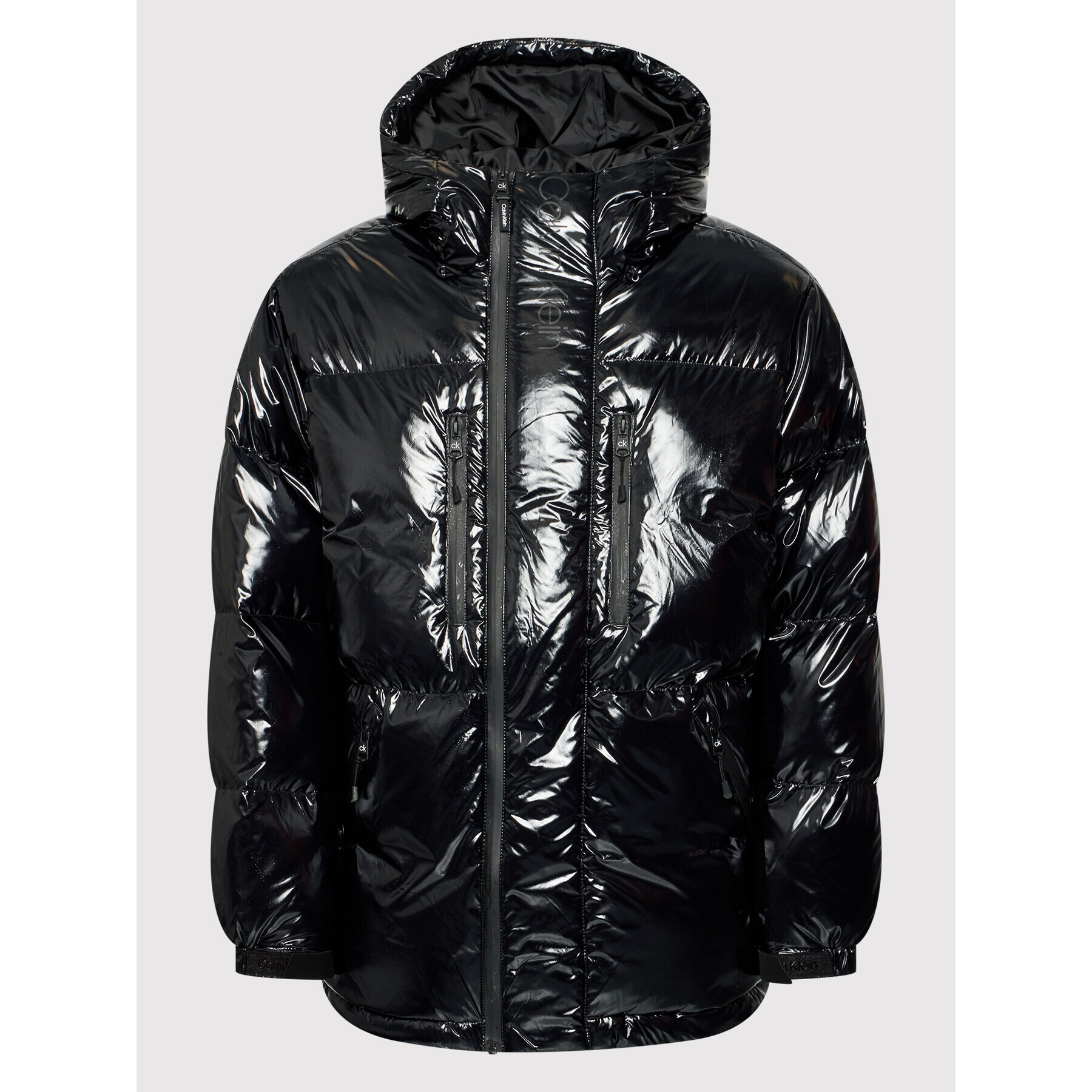 Calvin Klein Пухено яке K10K108228 Черен Regular Fit - Pepit.bg