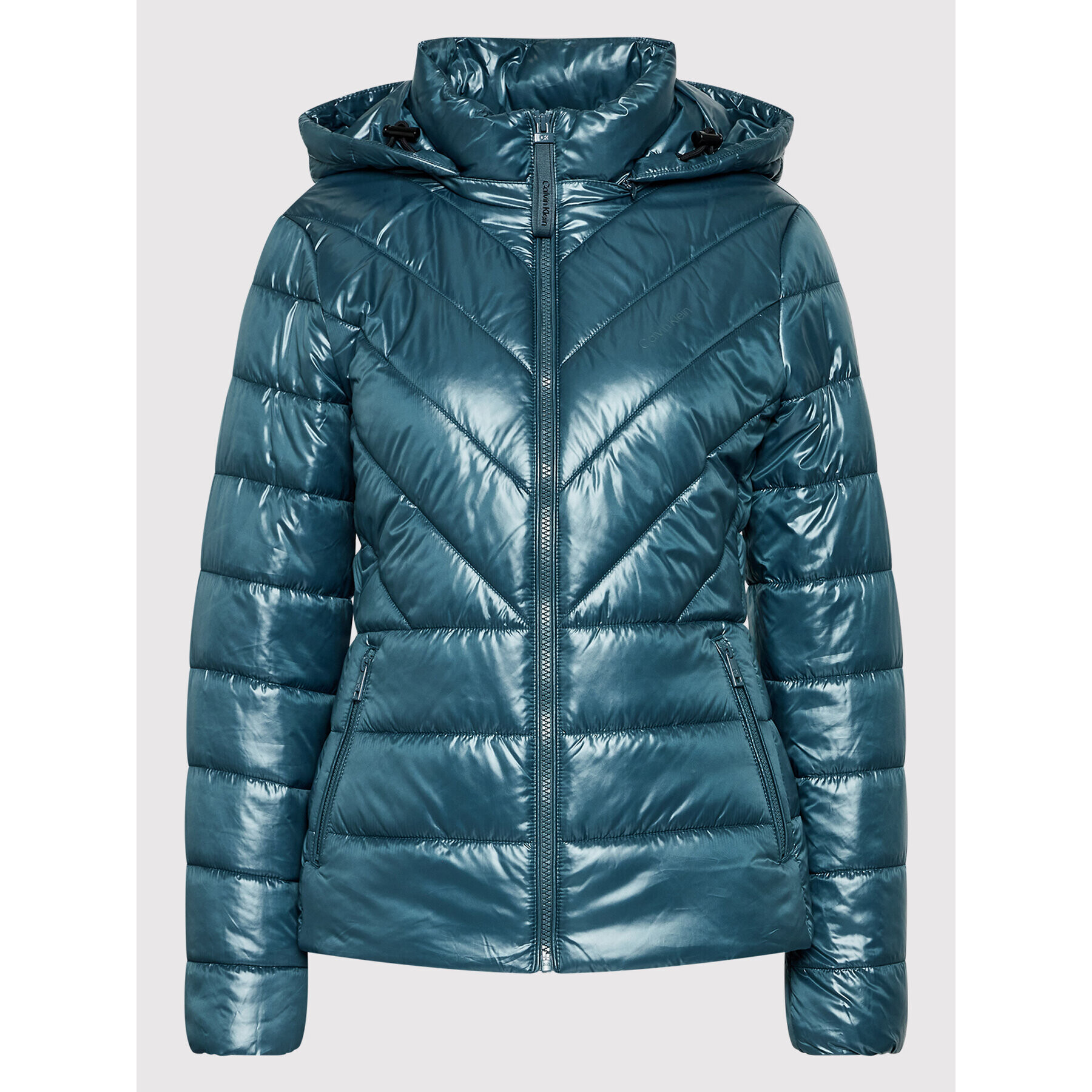 Calvin Klein Пухено яке K20K204867 Син Regular Fit - Pepit.bg