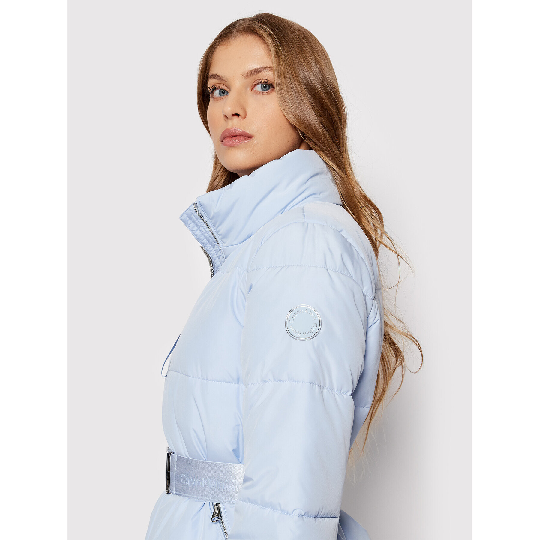 Calvin Klein Пухено яке Lofty K20K203556 Син Regular Fit - Pepit.bg