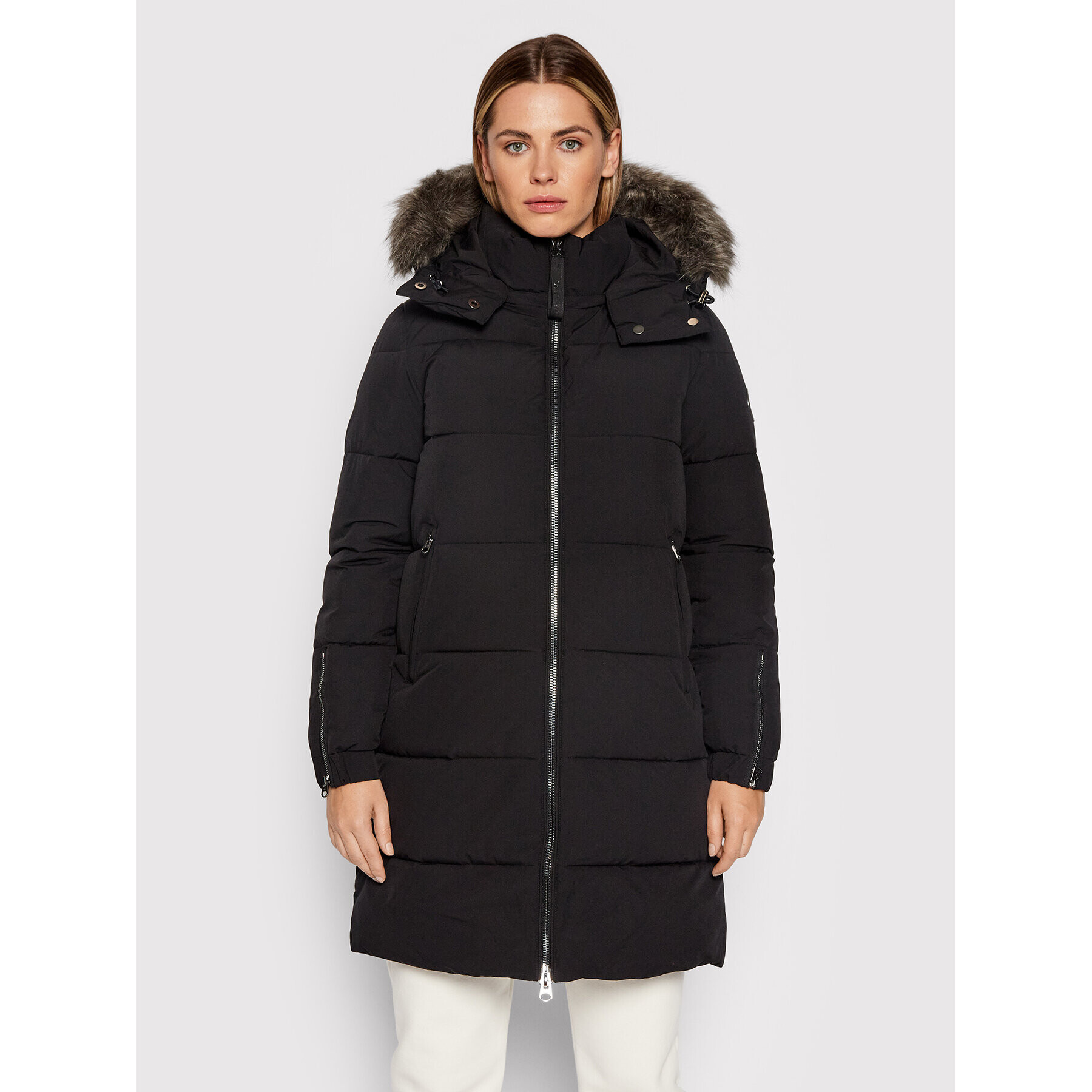 Calvin Klein Пухено яке Modern K20K203137 Черен Regular Fit - Pepit.bg