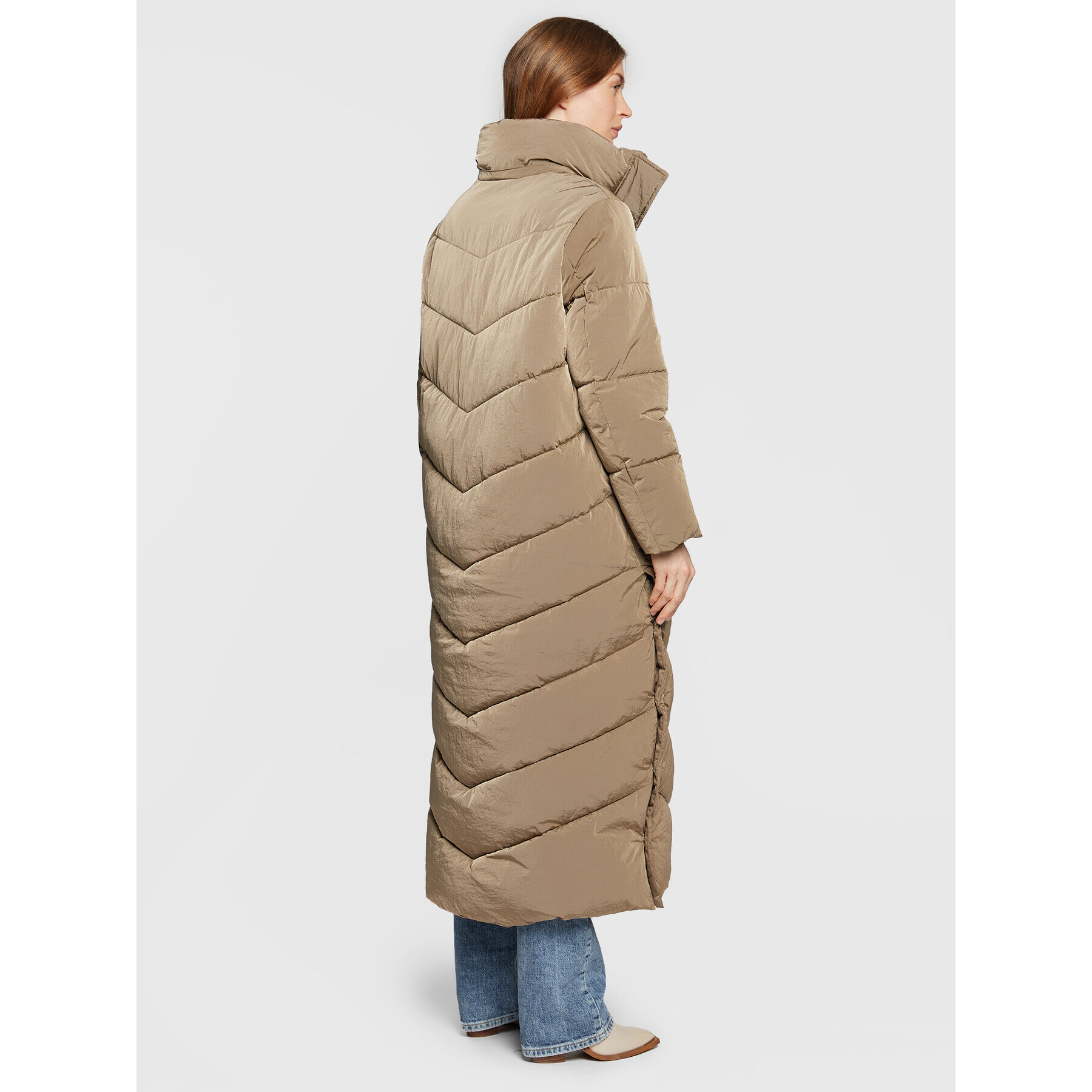 Calvin Klein Пухено яке Modern K20K205127 Бежов Regular Fit - Pepit.bg