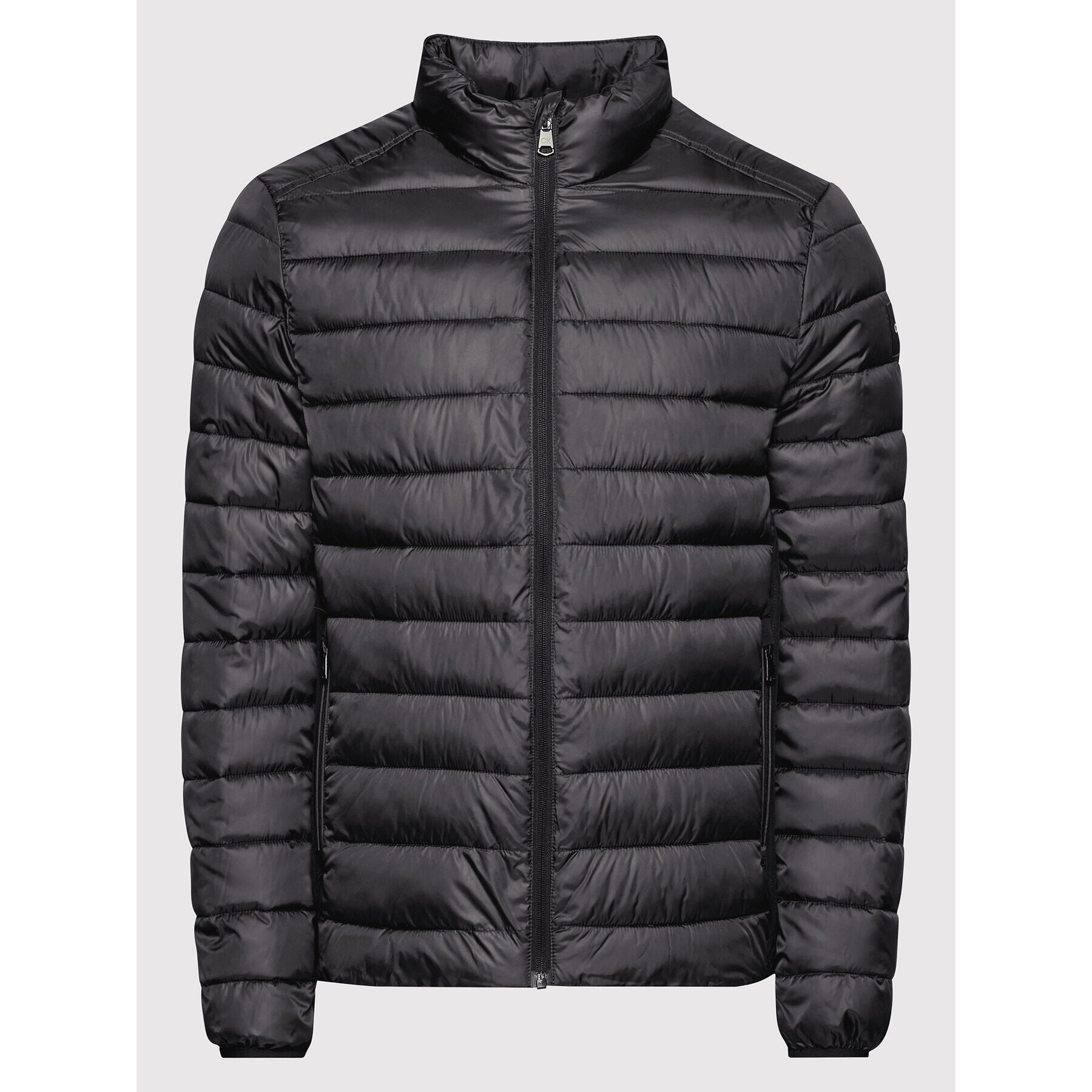Calvin Klein Пухено яке Recycled Side K10K108291 Черен Regular Fit - Pepit.bg