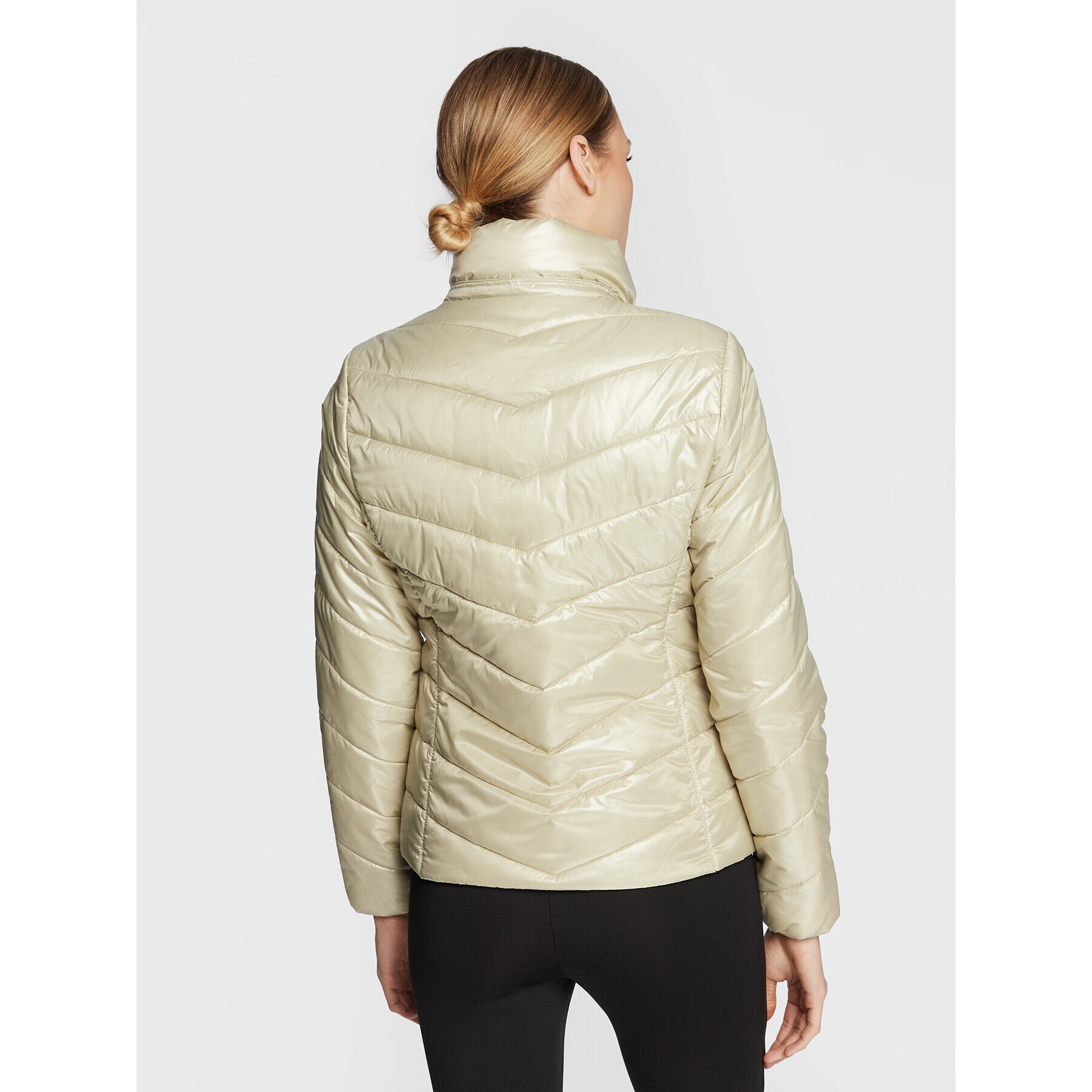Calvin Klein Пухено яке Essential K20K205365 Бежов Regular Fit - Pepit.bg