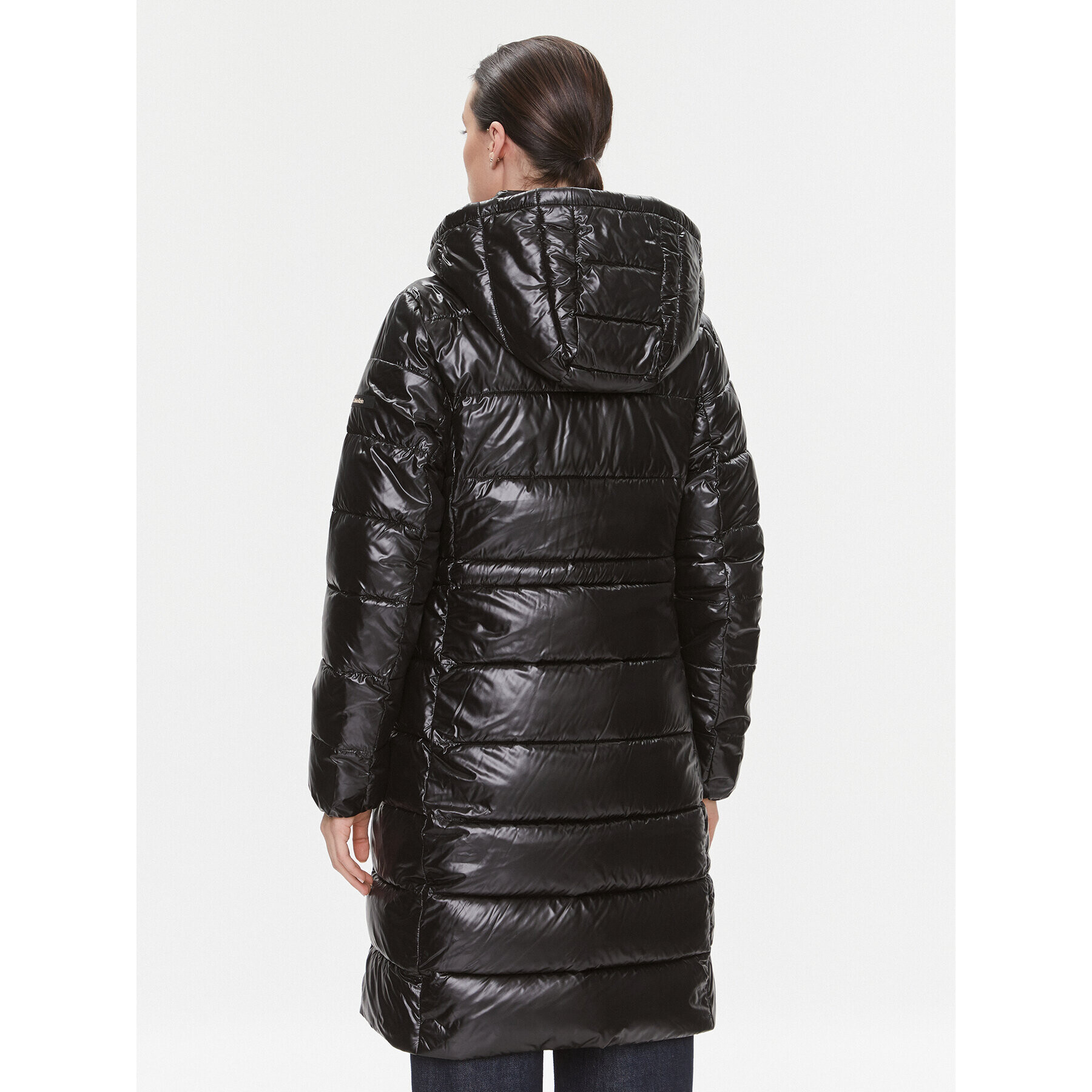 Calvin Klein Пухено яке K20K206270 Черен Regular Fit - Pepit.bg