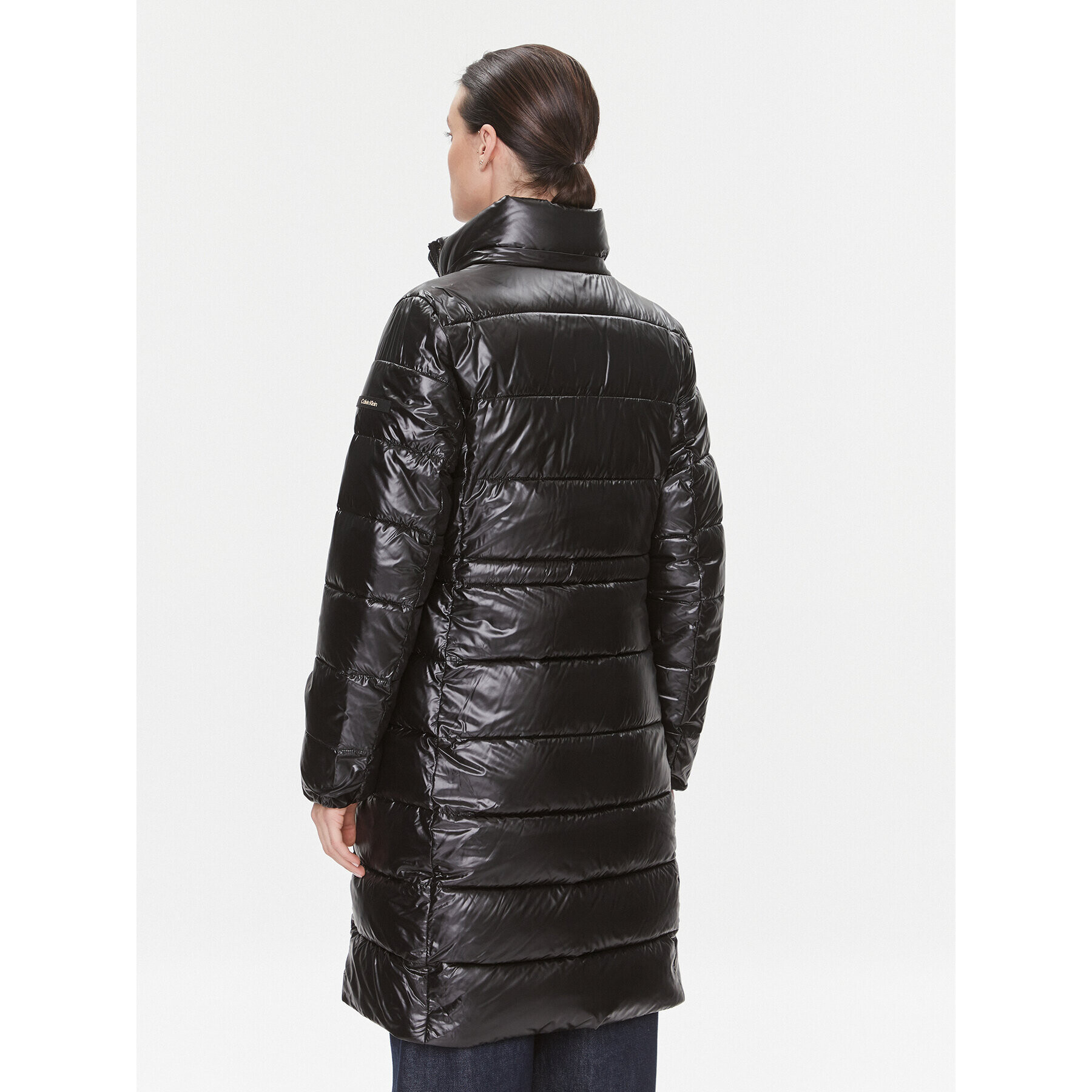 Calvin Klein Пухено яке K20K206270 Черен Regular Fit - Pepit.bg