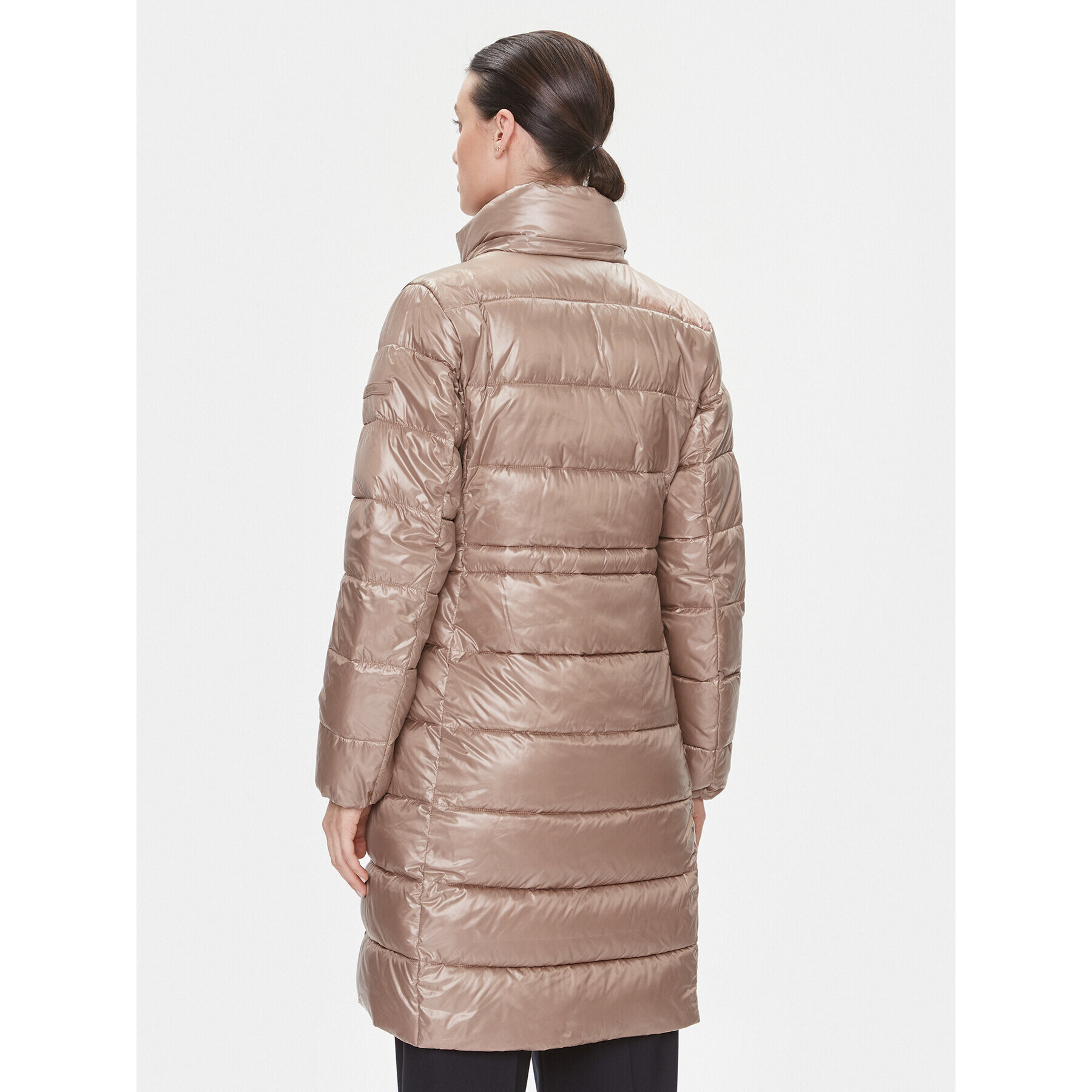 Calvin Klein Пухено яке K20K206270 Кафяв Regular Fit - Pepit.bg