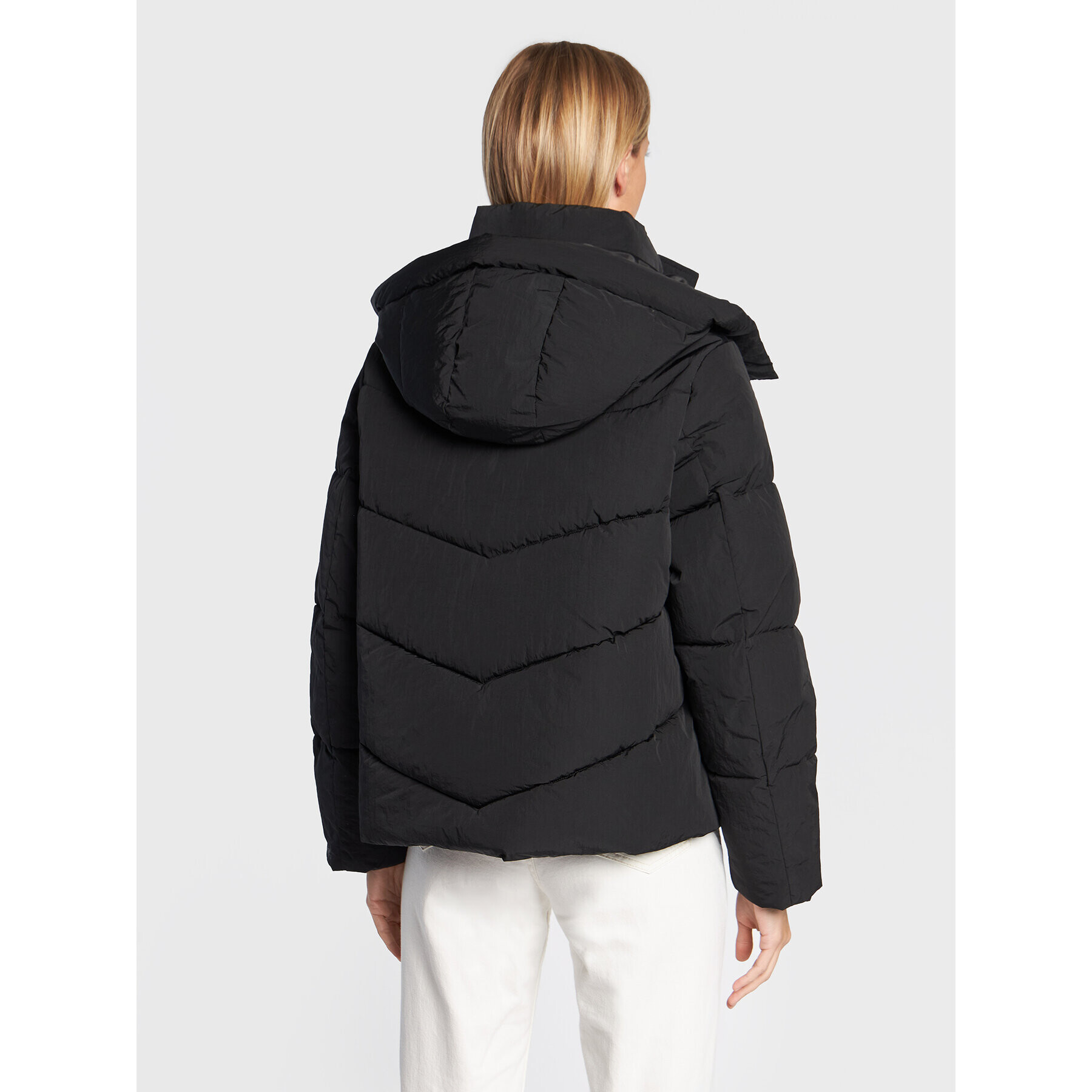 Calvin Klein Пухено яке Modern K20K204693 Черен Regular Fit - Pepit.bg
