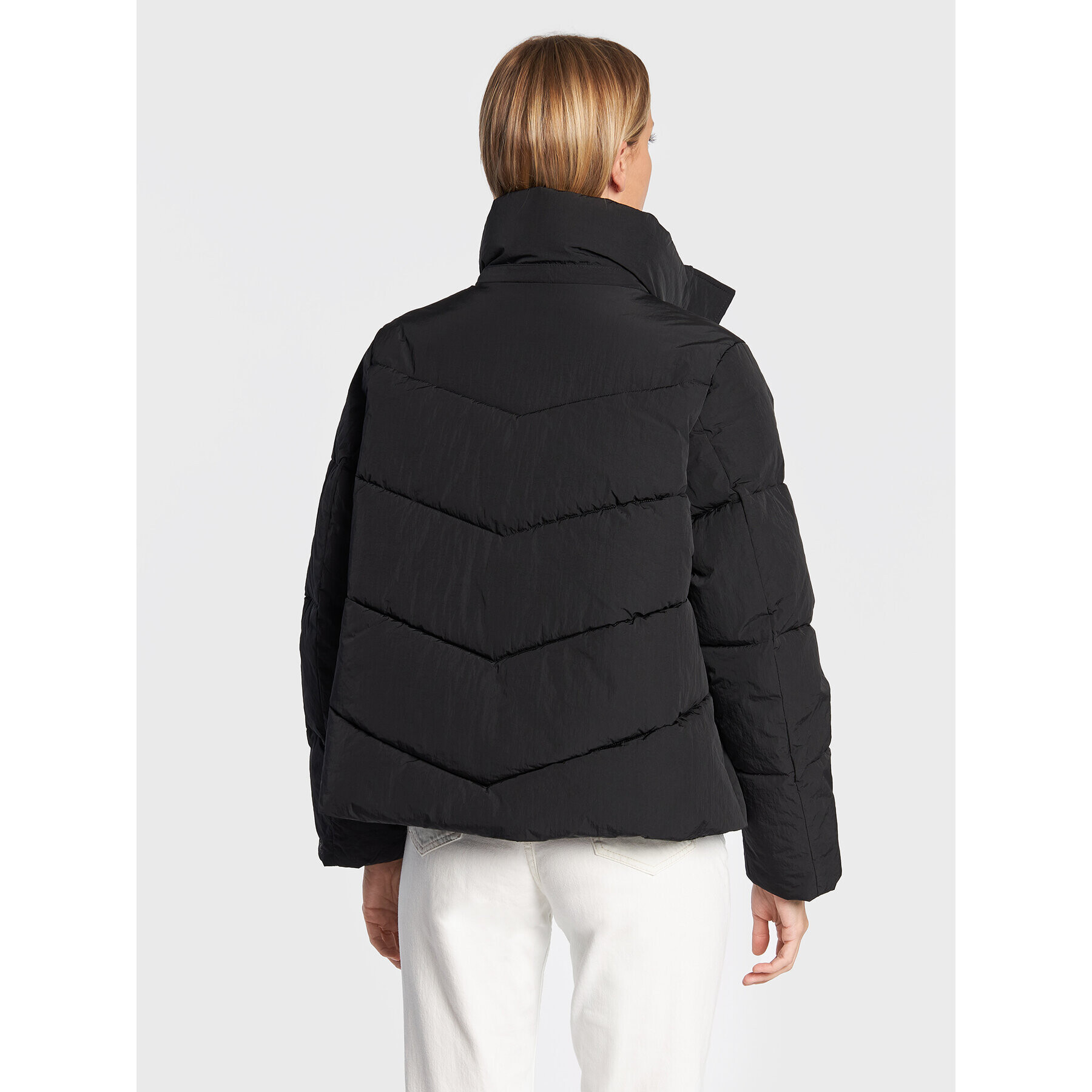 Calvin Klein Пухено яке Modern K20K204693 Черен Regular Fit - Pepit.bg