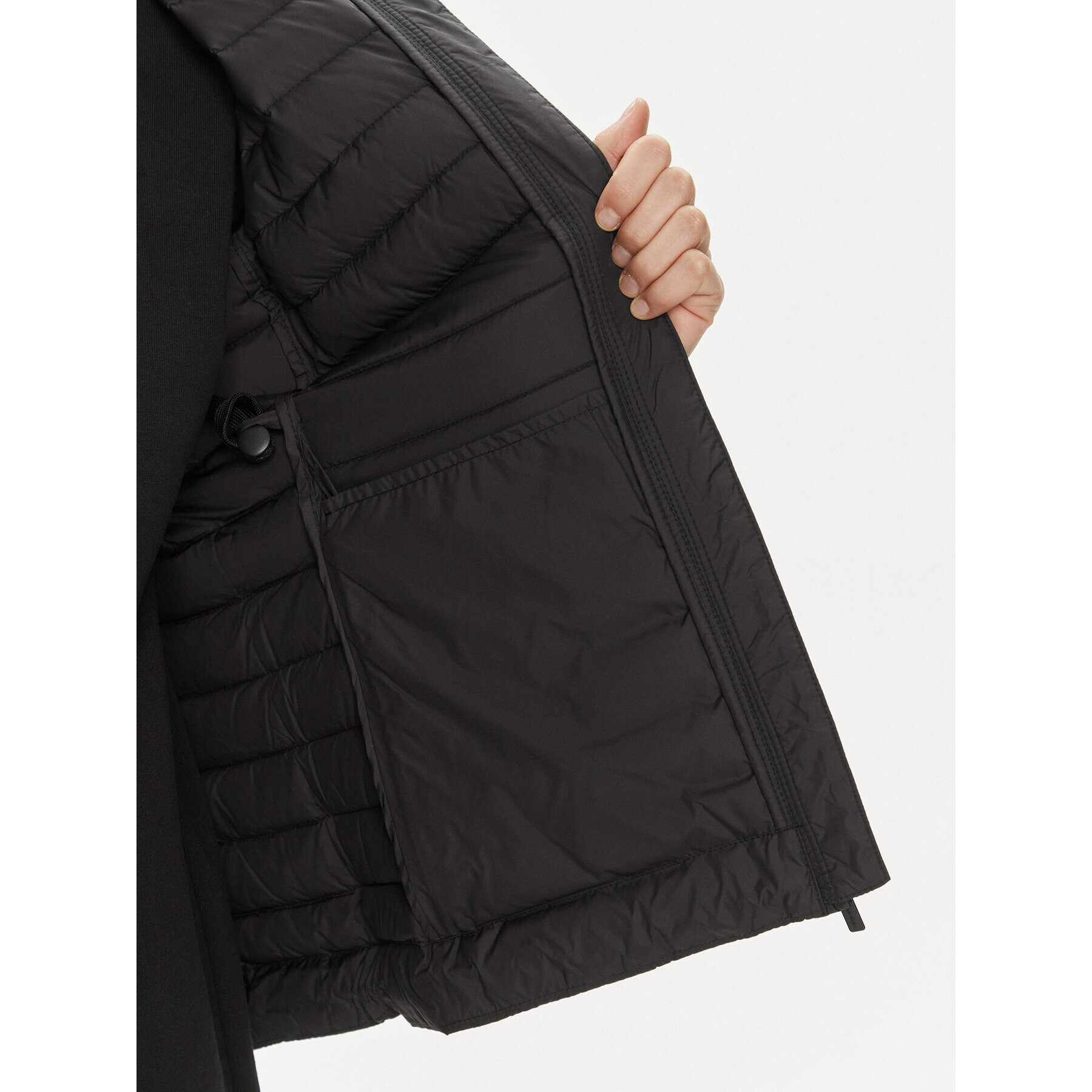 Calvin Klein Пухено яке Packable Super Lw Padded Jacket K20K206326 Черен Slim Fit - Pepit.bg