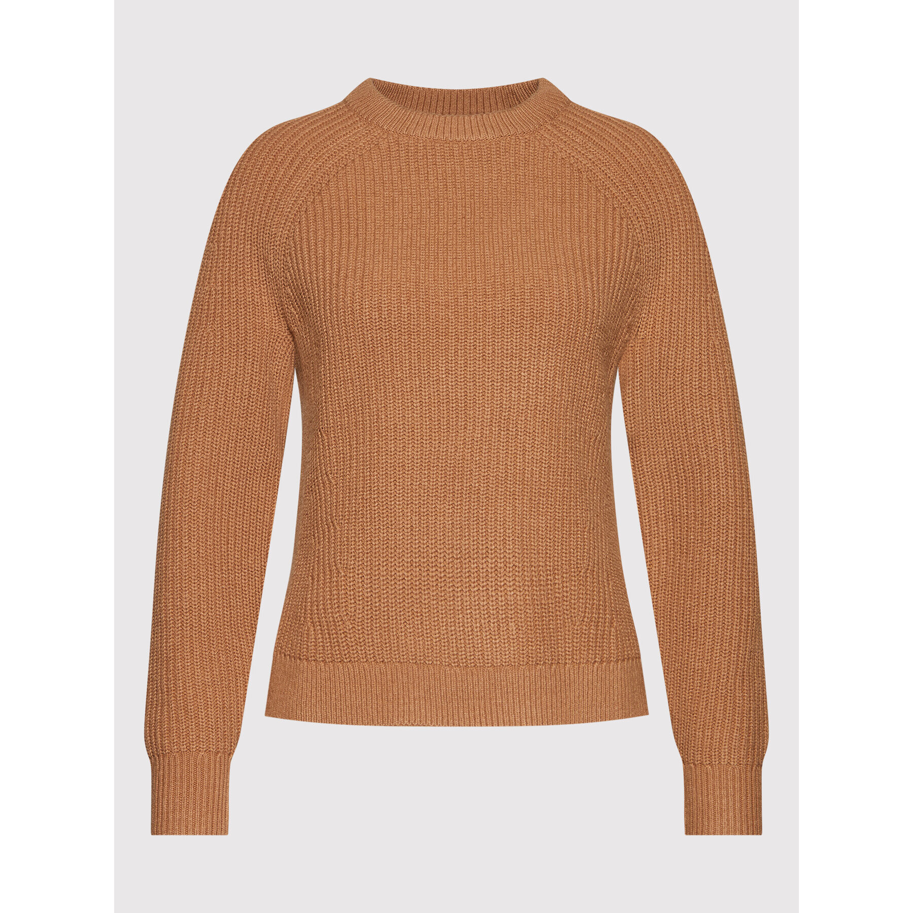 Calvin Klein Пуловер Cozy Structure Raglan K20K203342 Бежов Regular Fit - Pepit.bg
