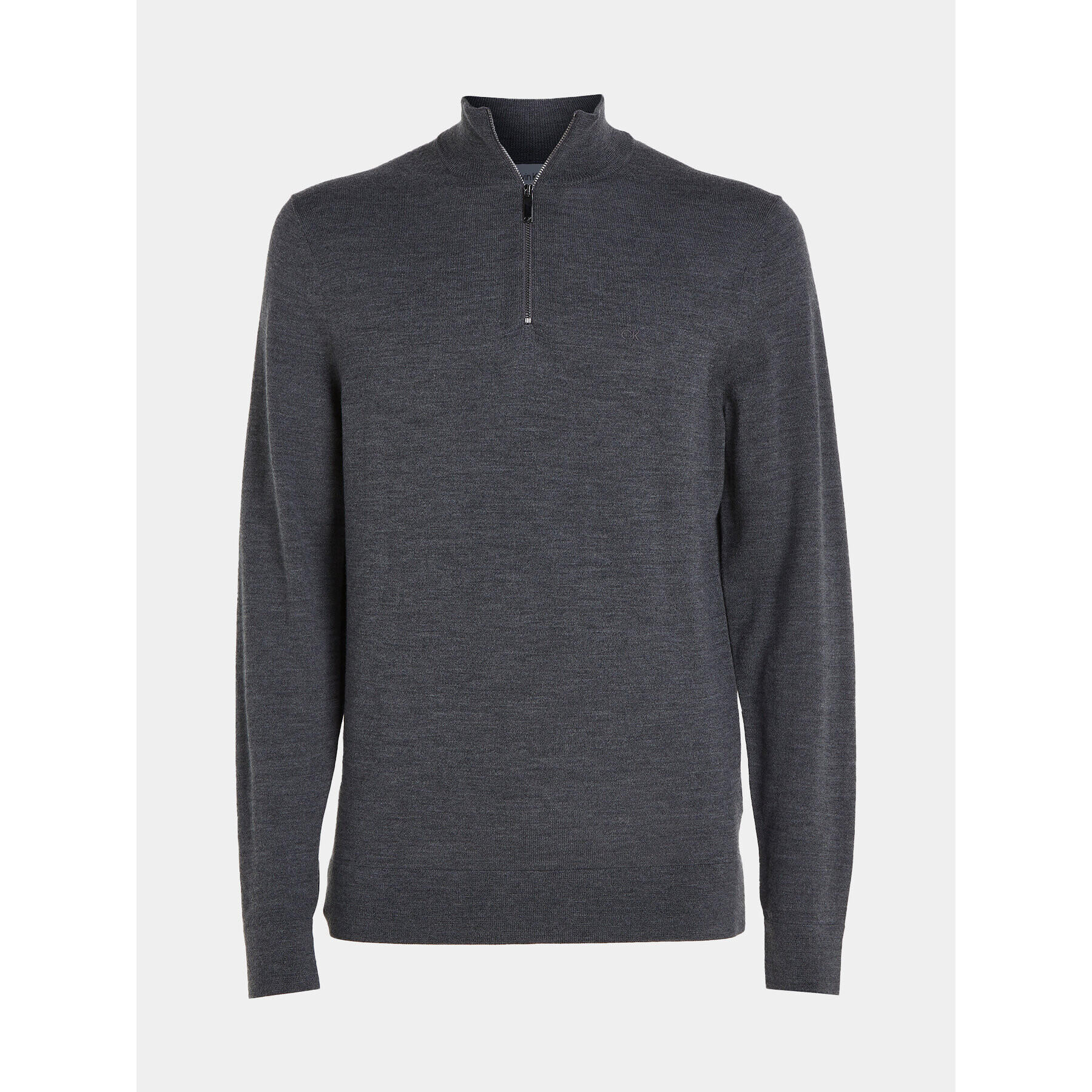 Calvin Klein Пуловер K10K110421 Сив Regular Fit - Pepit.bg
