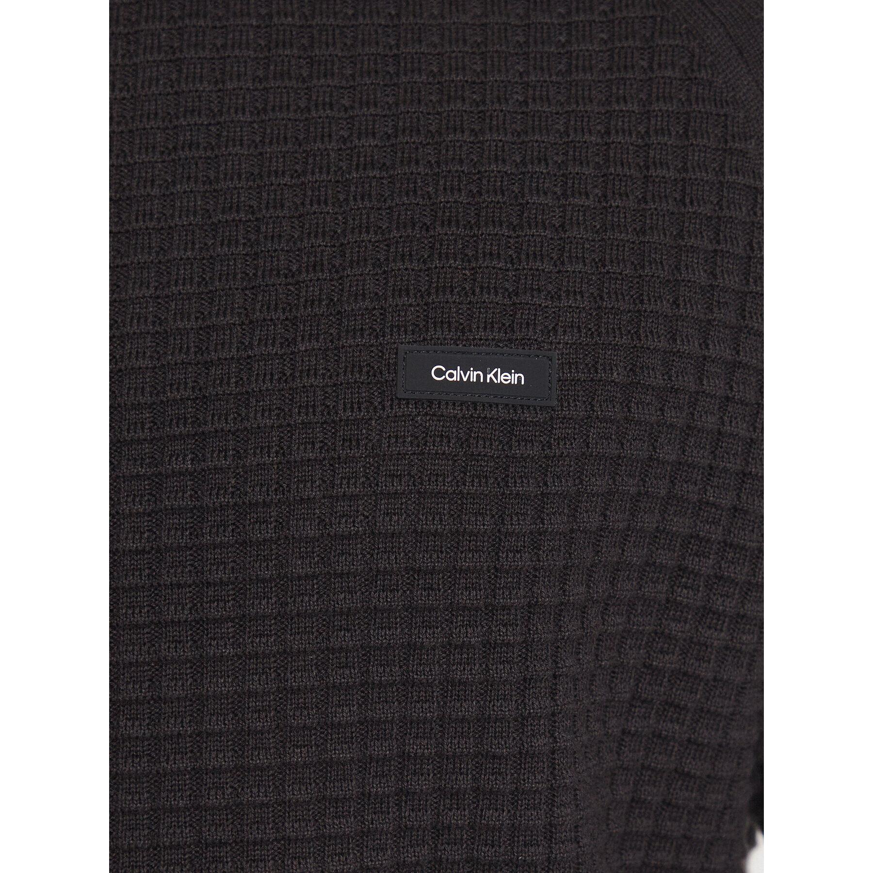 Calvin Klein Пуловер K10K111476 Черен Regular Fit - Pepit.bg
