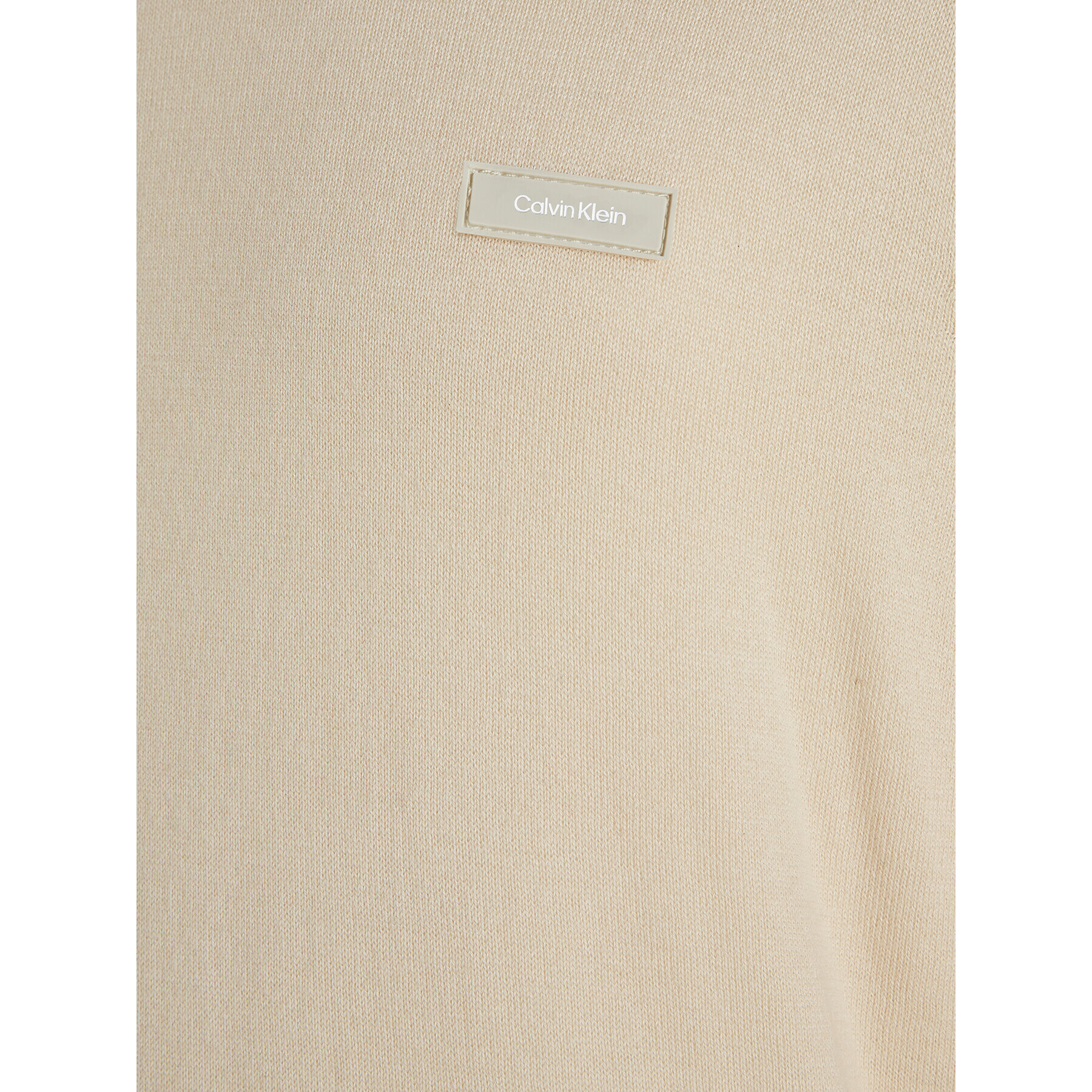 Calvin Klein Пуловер K10K112534 Бежов Slim Fit - Pepit.bg