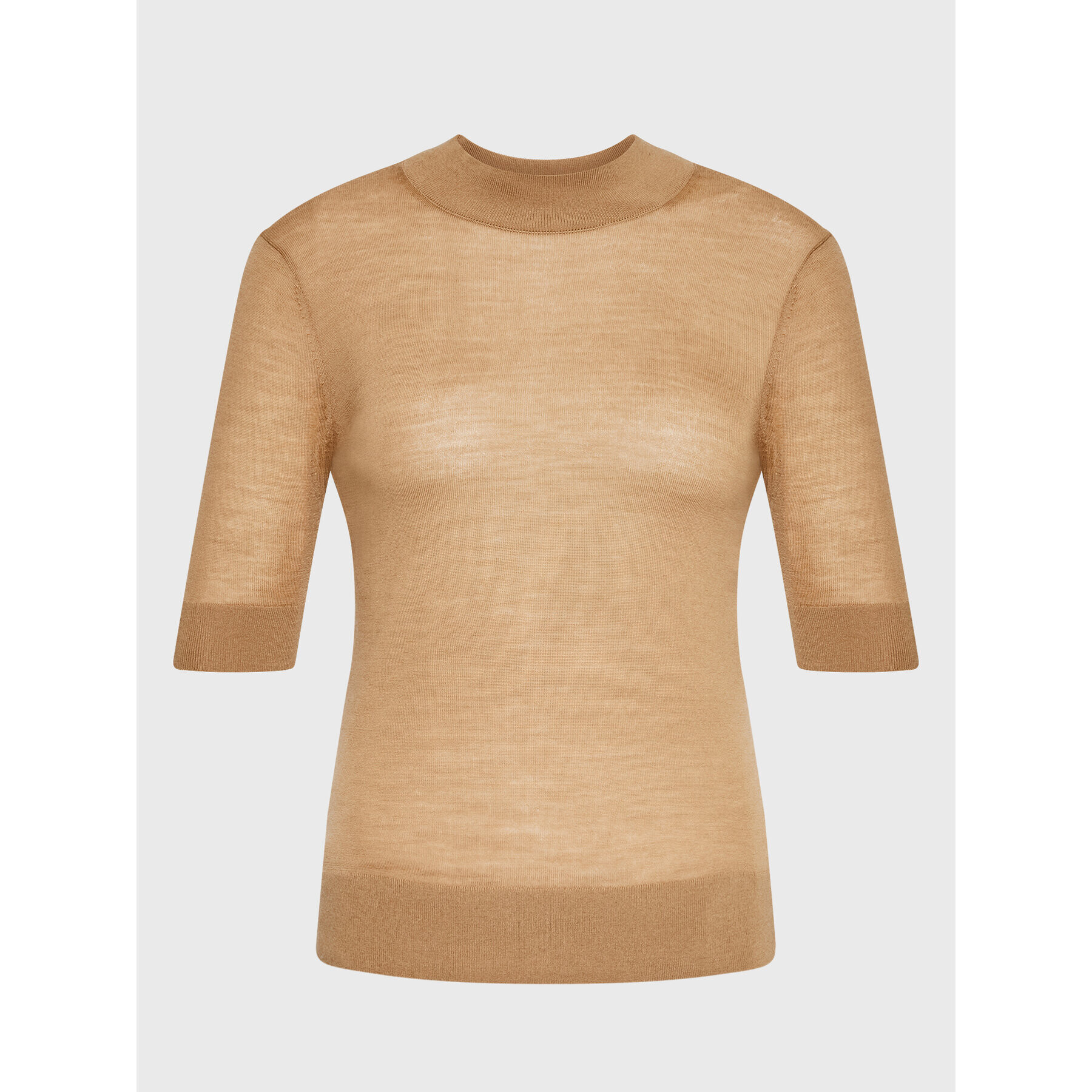 Calvin Klein Пуловер K20K204140 Кафяв Slim Fit - Pepit.bg