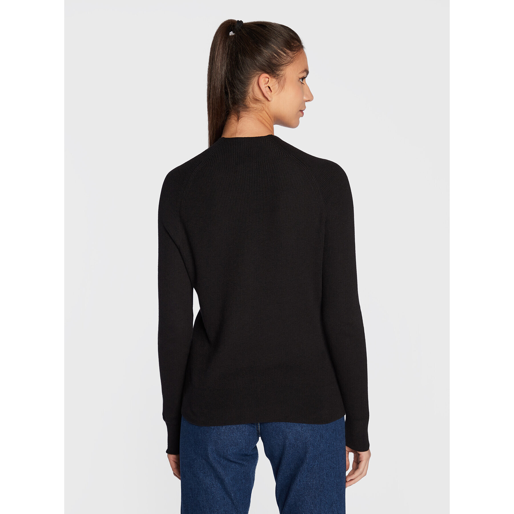 Calvin Klein Пуловер K20K204767 Черен Regular Fit - Pepit.bg