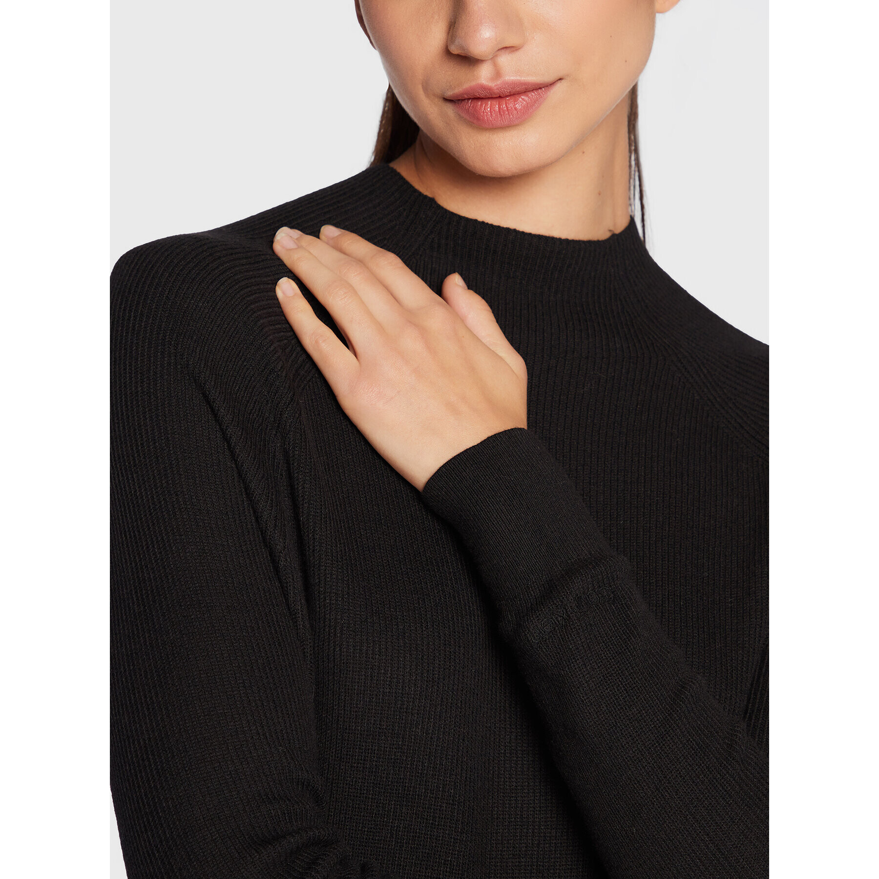Calvin Klein Пуловер K20K204767 Черен Regular Fit - Pepit.bg
