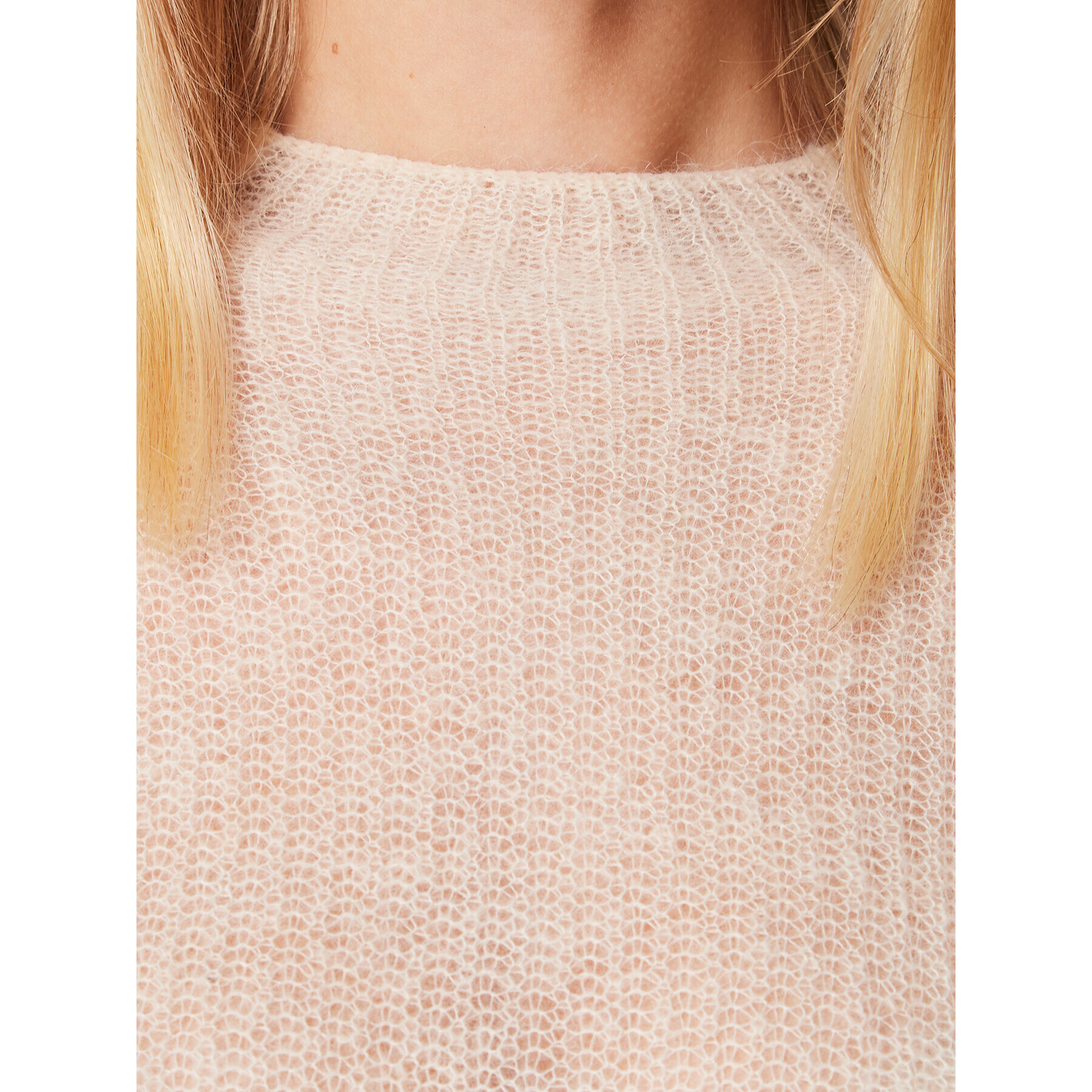 Calvin Klein Пуловер K20K204772 Екрю Regular Fit - Pepit.bg