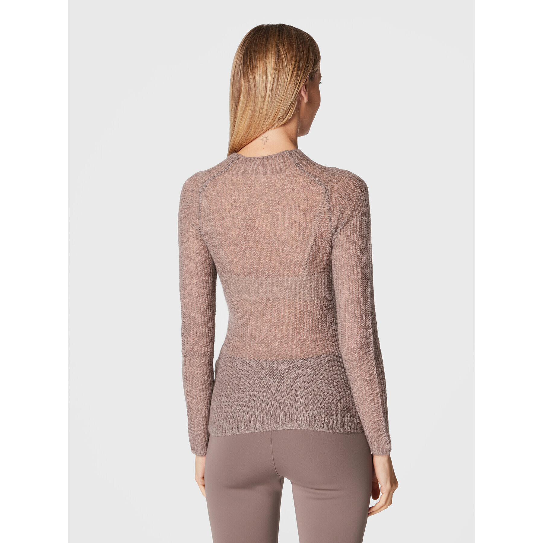 Calvin Klein Пуловер K20K204772 Кафяв Regular Fit - Pepit.bg