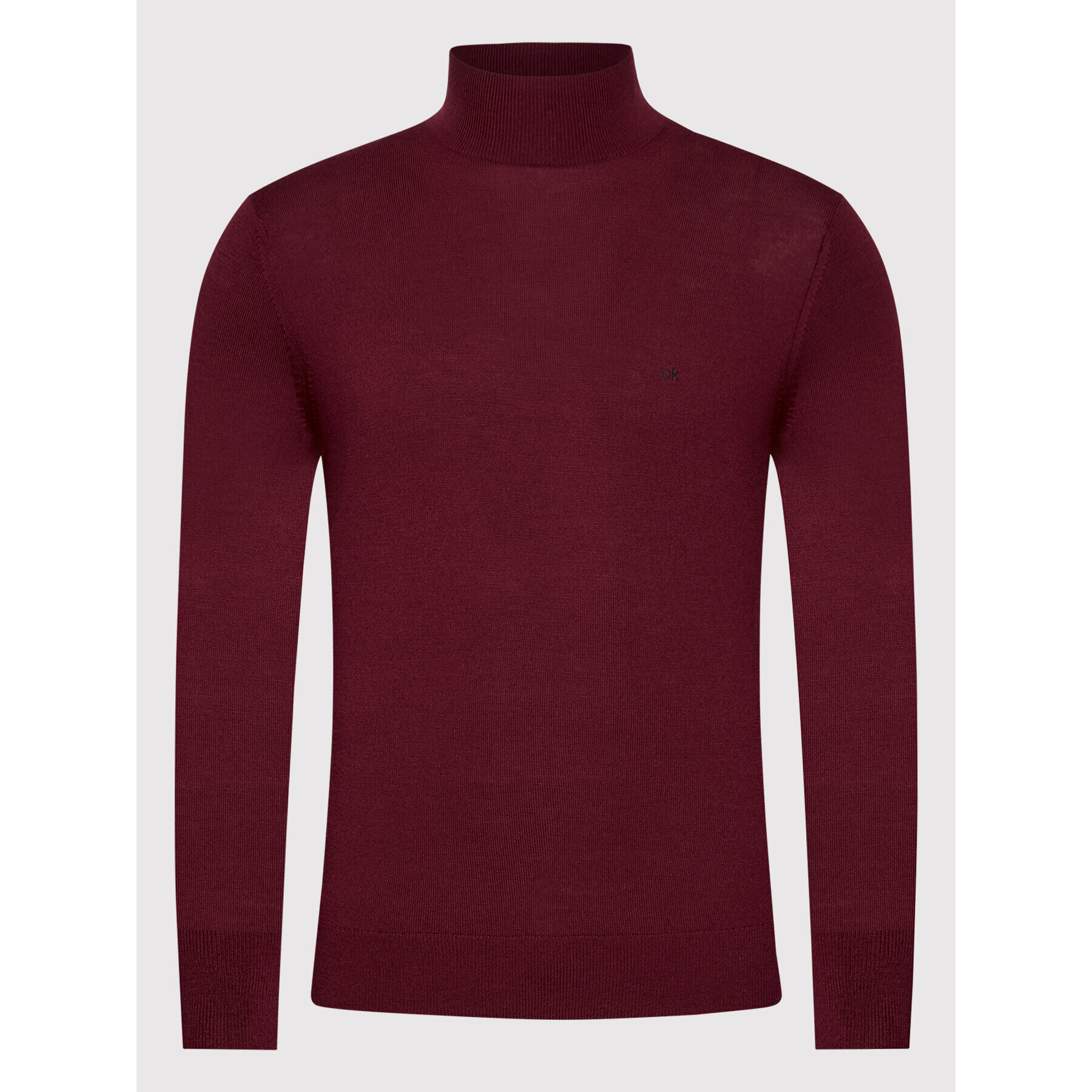 Calvin Klein Пуловер Superior K10K102736 Бордо Regular Fit - Pepit.bg