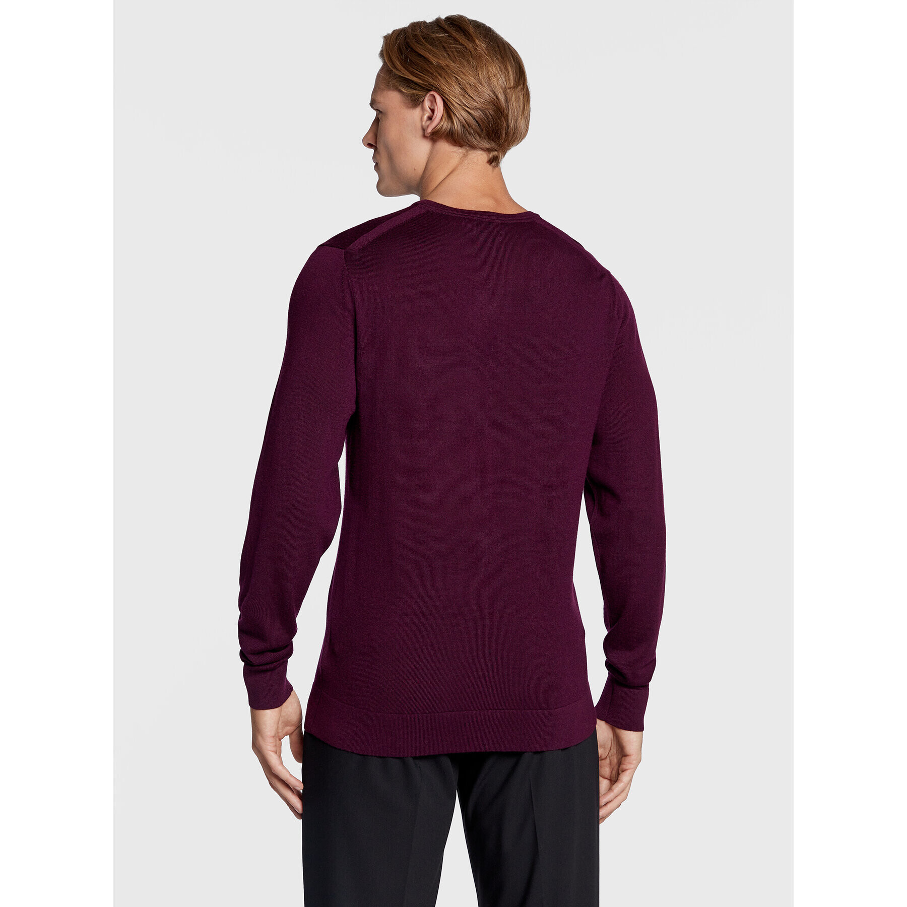 Calvin Klein Пуловер Superior K10K109474 Виолетов Regular Fit - Pepit.bg