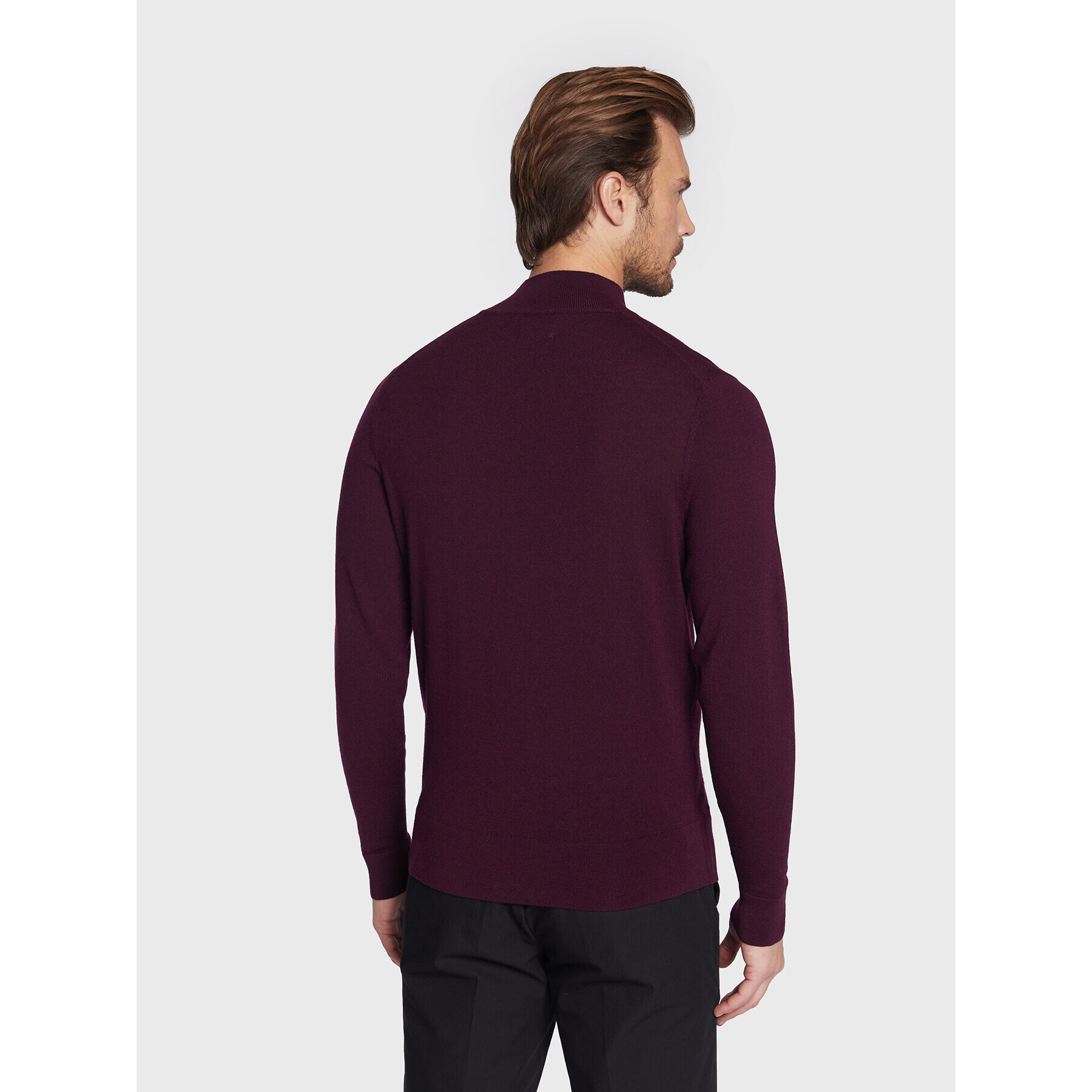 Calvin Klein Пуловер Superior K10K110424 Виолетов Regular Fit - Pepit.bg