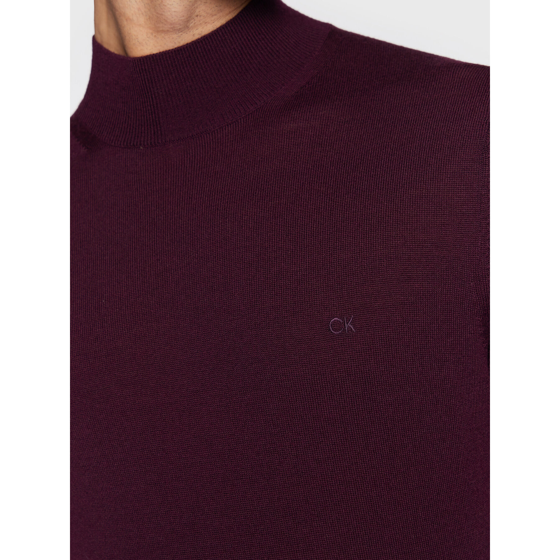Calvin Klein Пуловер Superior K10K110424 Виолетов Regular Fit - Pepit.bg