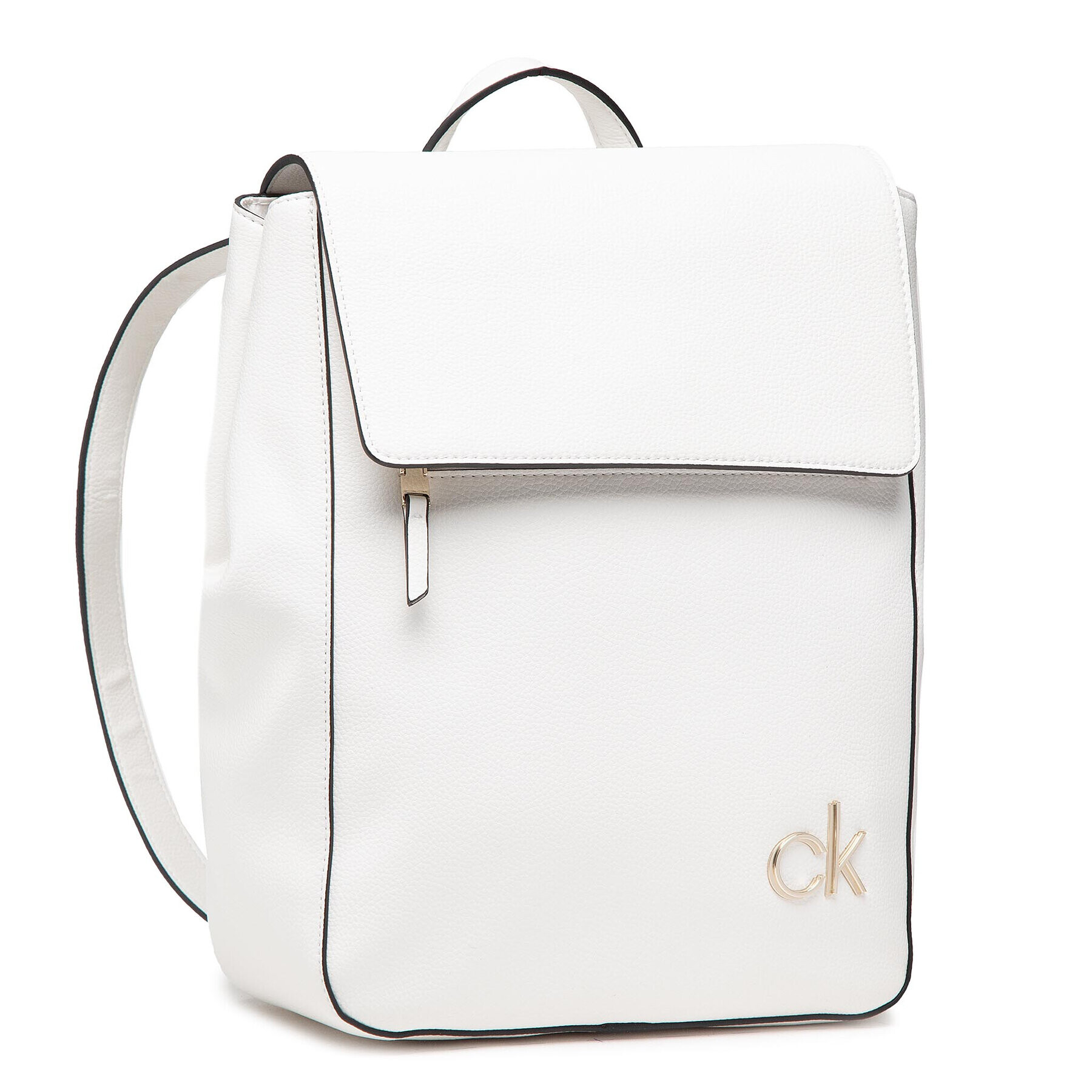 Calvin Klein Раница Flap Bp K60K607924 Бял - Pepit.bg
