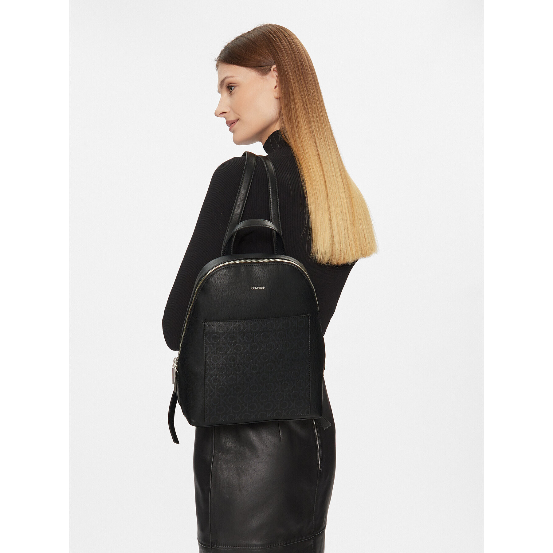 Calvin Klein Раница Ck Must Dome Backpack_Epi Mono K60K611442 Черен - Pepit.bg