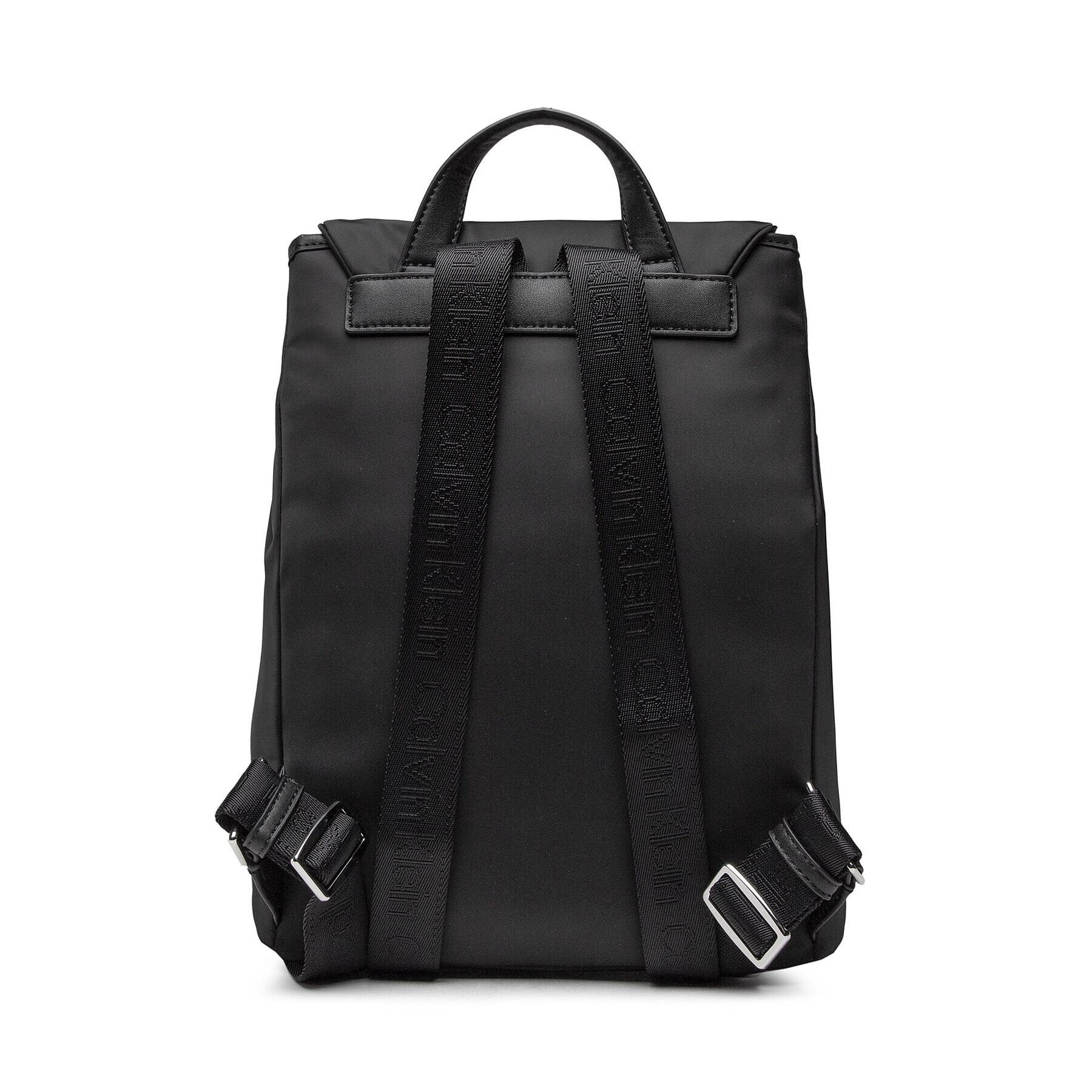 Calvin Klein Раница Ck Must Nylon Backpack W/Flap K60K609901 Черен - Pepit.bg
