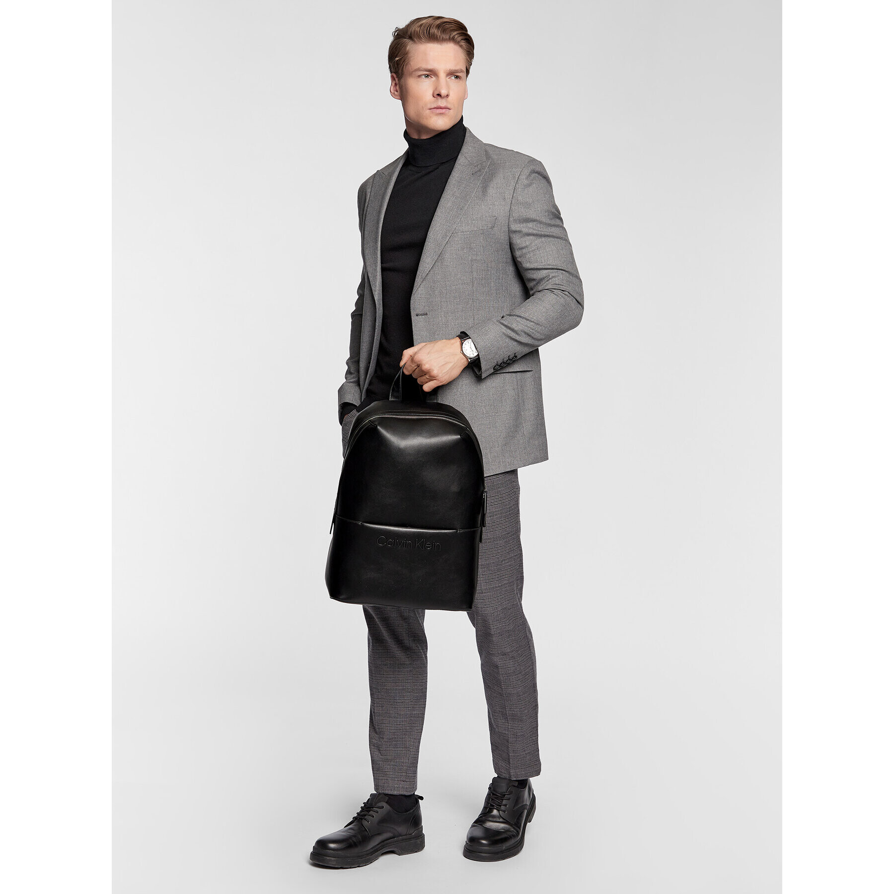 Calvin Klein Раница Ck Set Round Bp K50K510028 Черен - Pepit.bg