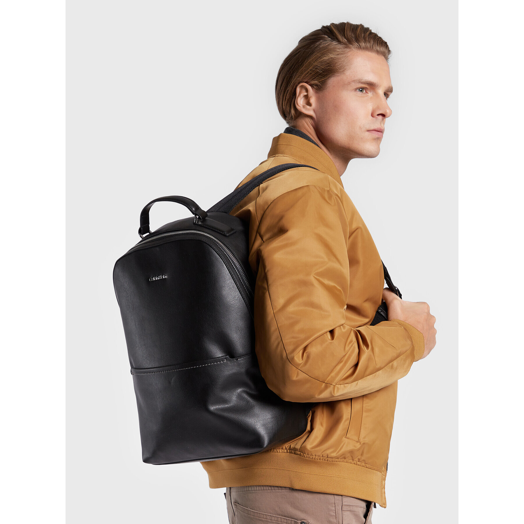 Calvin Klein Раница Natural Round Bp K50K508699 Черен - Pepit.bg