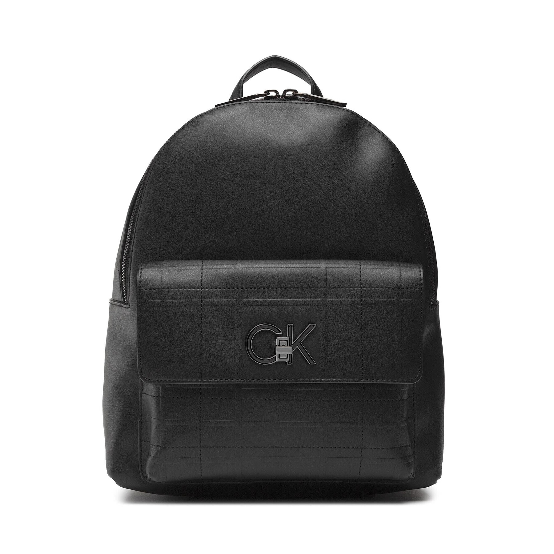 Calvin Klein Раница Re-Lock Backpack With Flap Quilt K60K609626 Черен - Pepit.bg