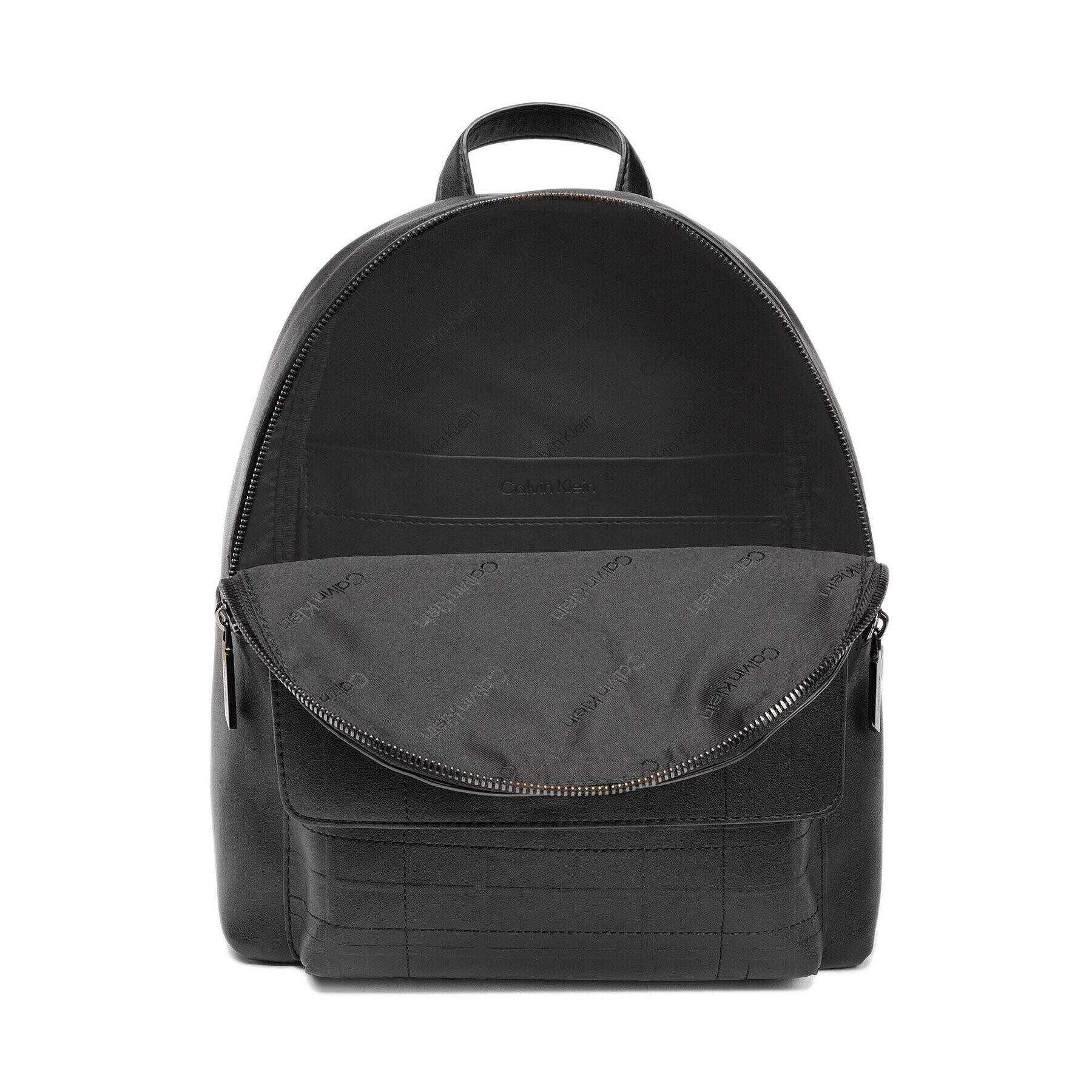 Calvin Klein Раница Re-Lock Backpack With Flap Quilt K60K609626 Черен - Pepit.bg
