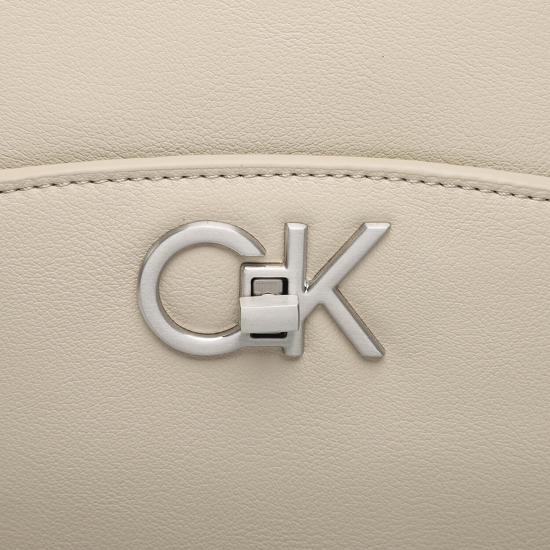 Calvin Klein Раница Re-Lock Domed Backpack K60K610772 Бежов - Pepit.bg