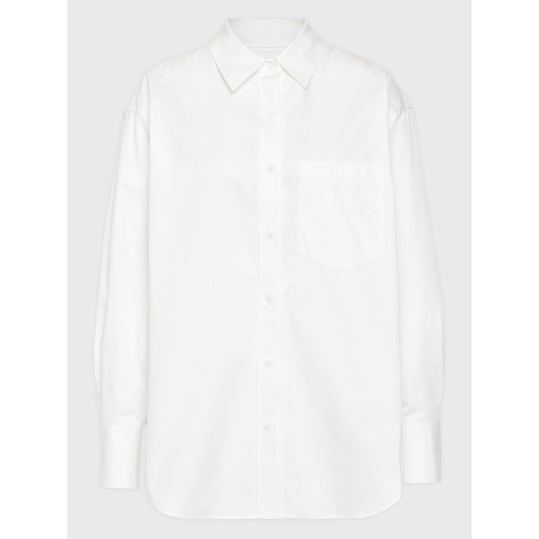 Calvin Klein Риза Inclusive K20K205466 Бял Relaxed Fit - Pepit.bg