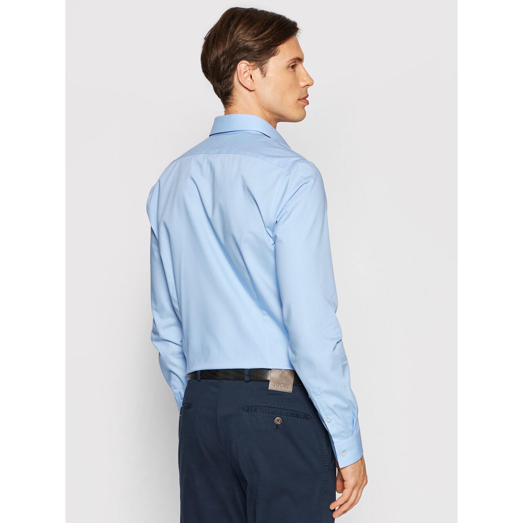 Calvin Klein Риза K10K103025455 Син Slim Fit - Pepit.bg