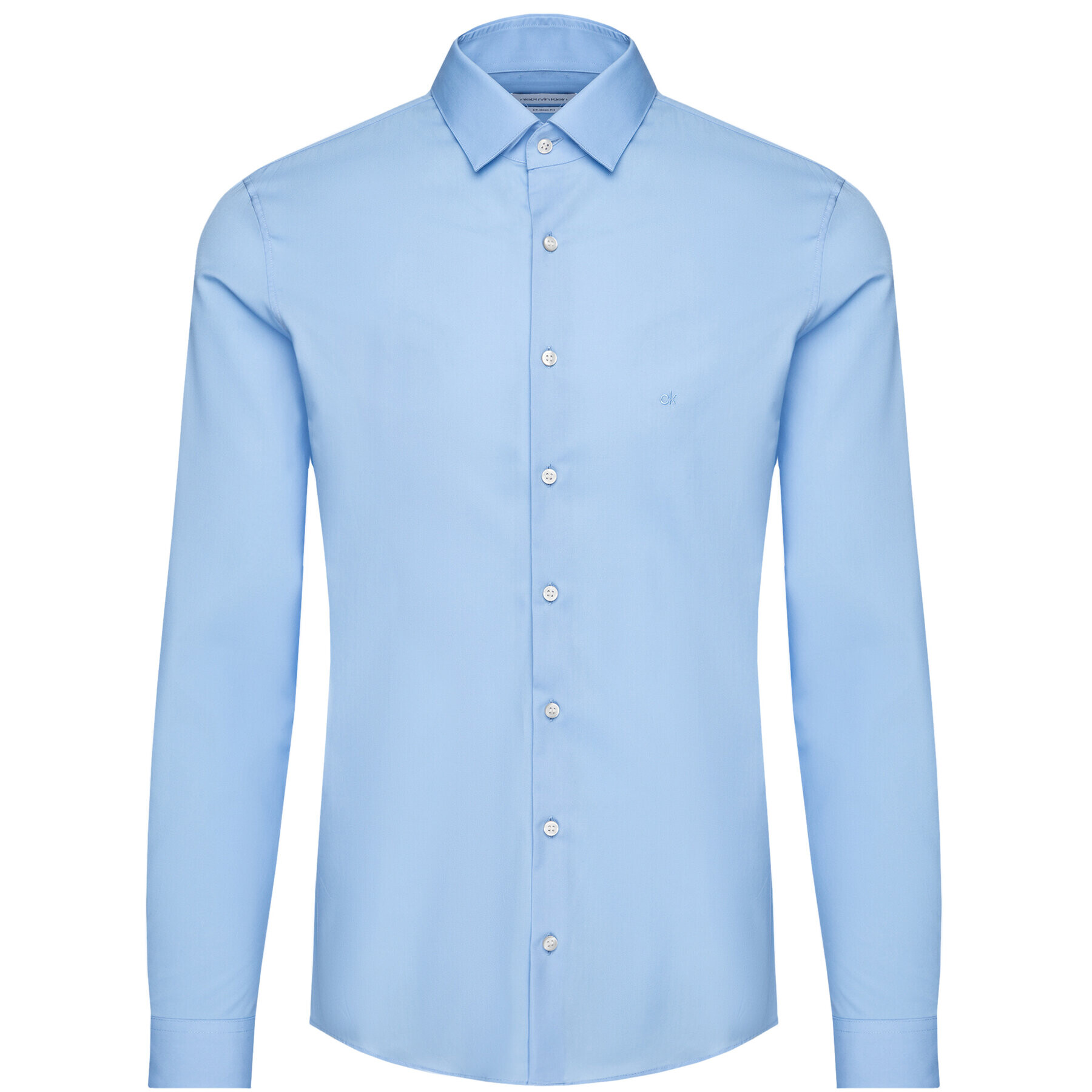 Calvin Klein Риза K10K103025455 Син Slim Fit - Pepit.bg