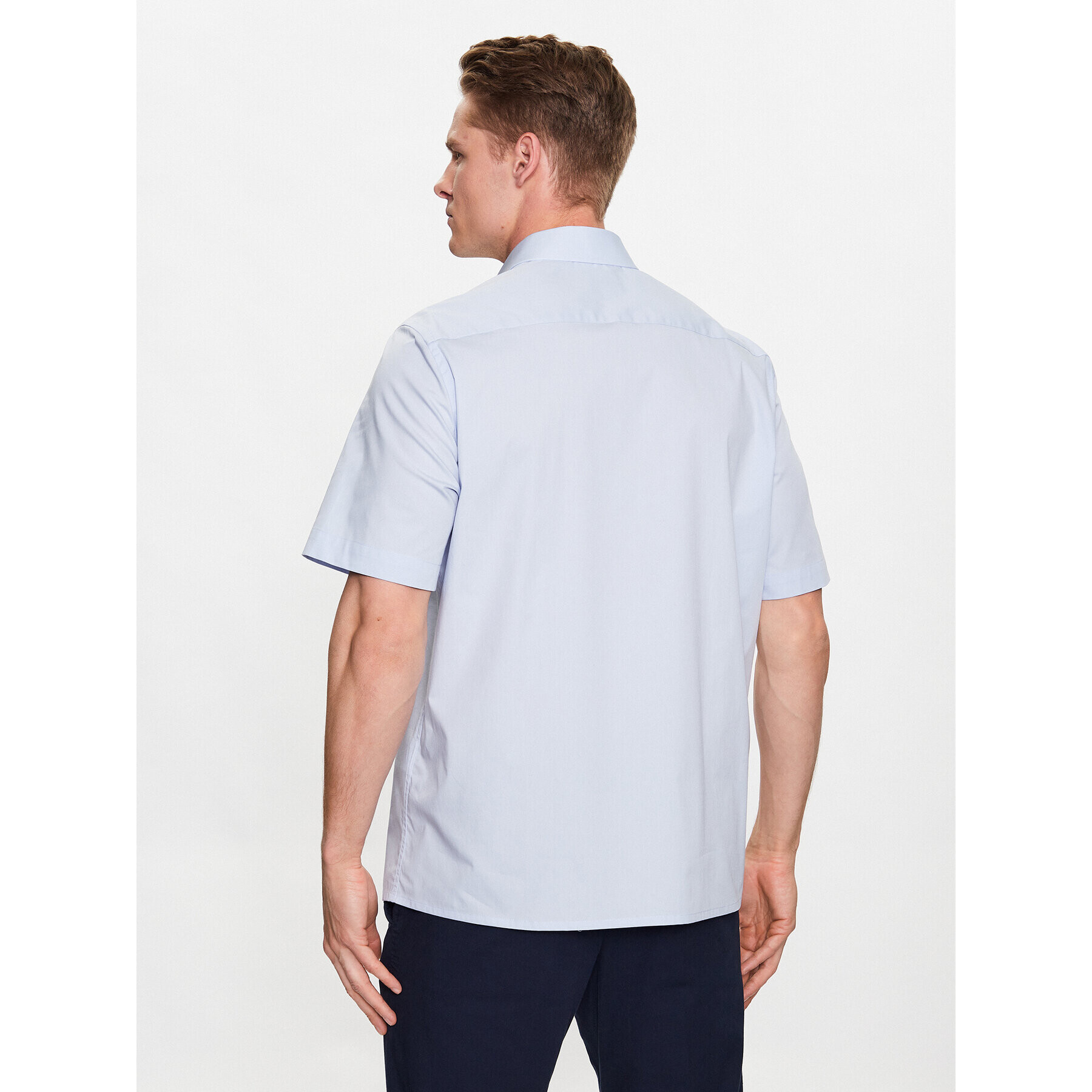 Calvin Klein Риза K10K109440 Син Regular Fit - Pepit.bg