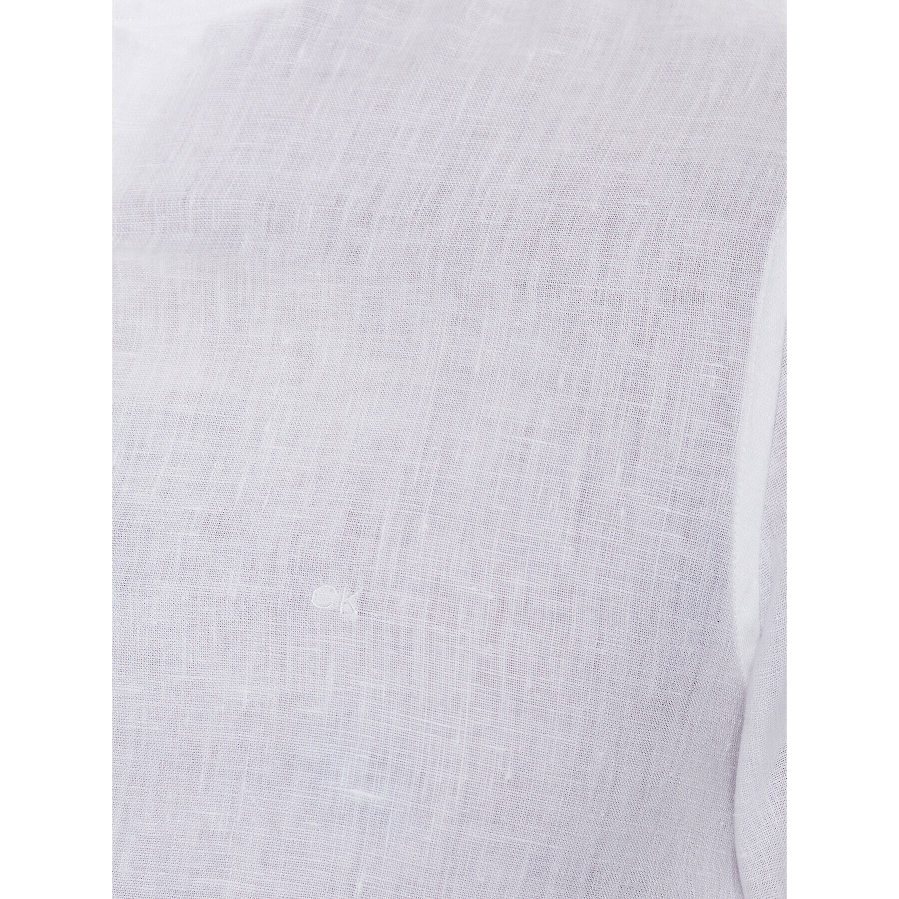 Calvin Klein Риза K10K109511 Бял Slim Fit - Pepit.bg