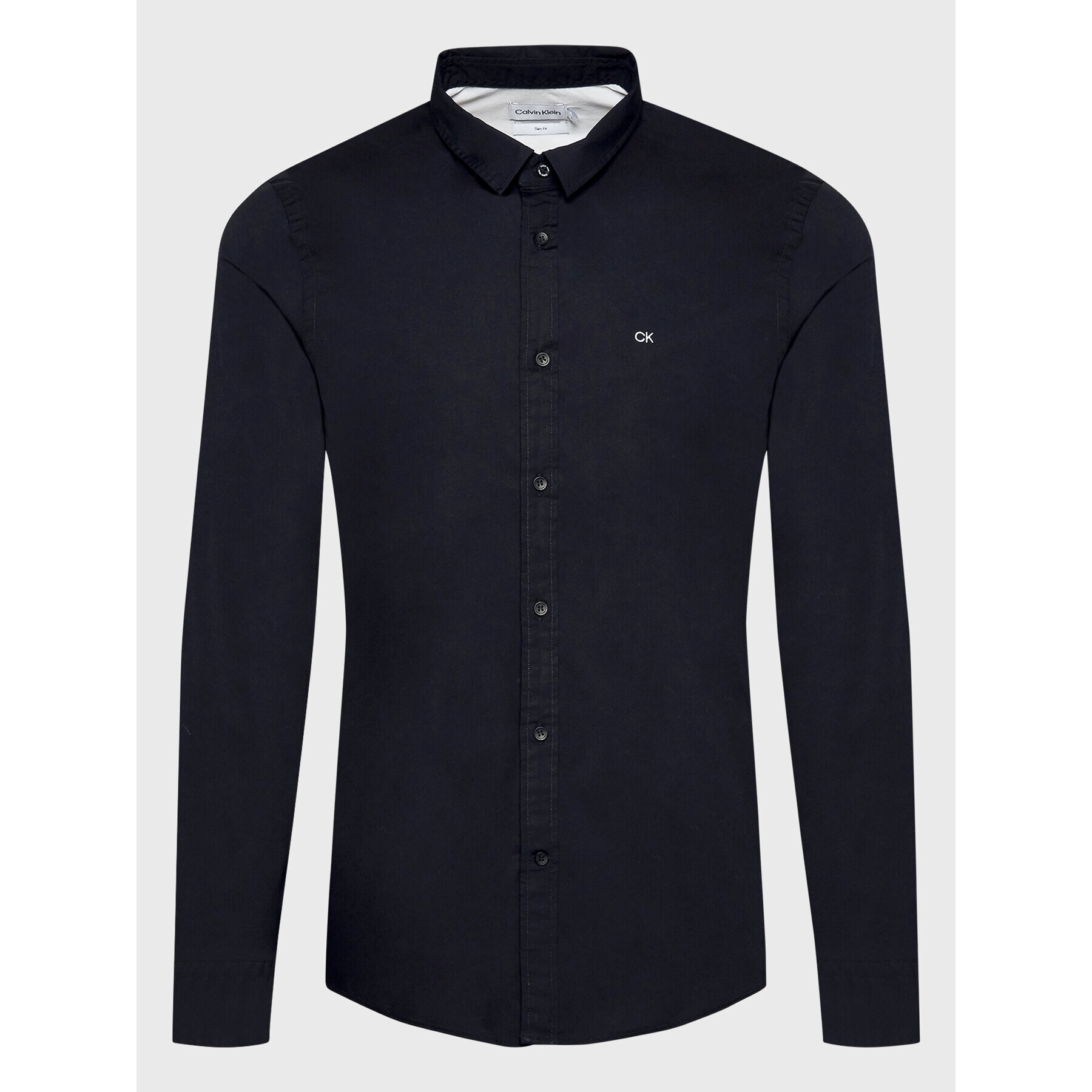 Calvin Klein Риза K10K110856 Черен Slim Fit - Pepit.bg