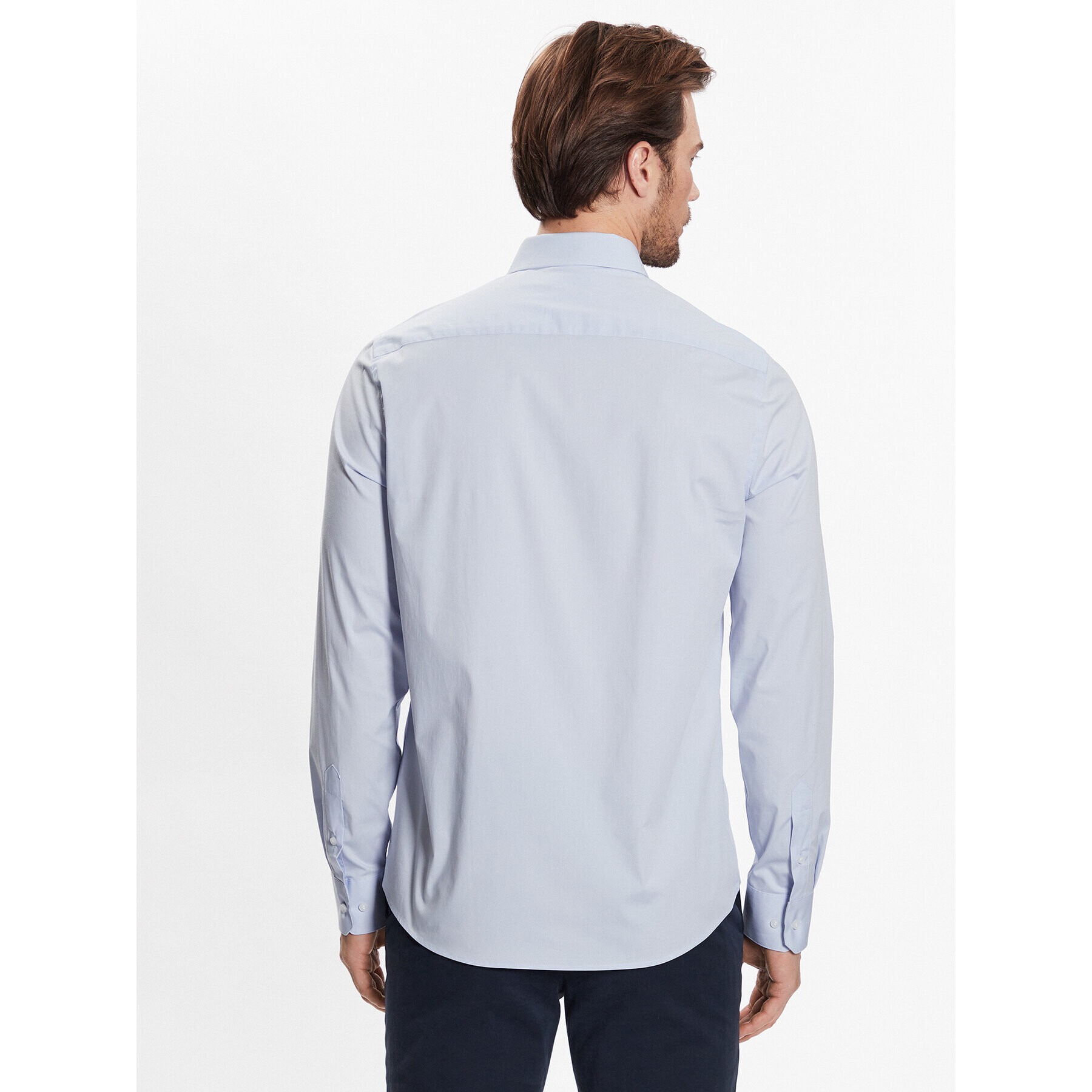 Calvin Klein Риза K10K110856 Син Slim Fit - Pepit.bg
