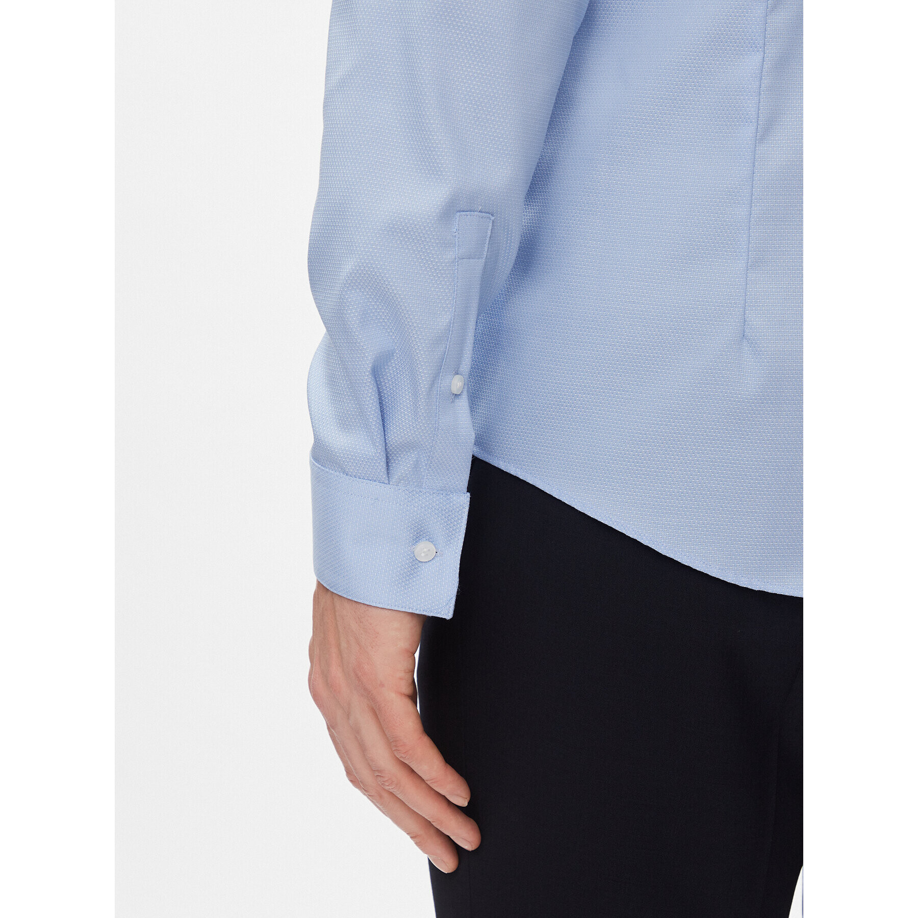 Calvin Klein Риза K10K112299 Син Slim Fit - Pepit.bg