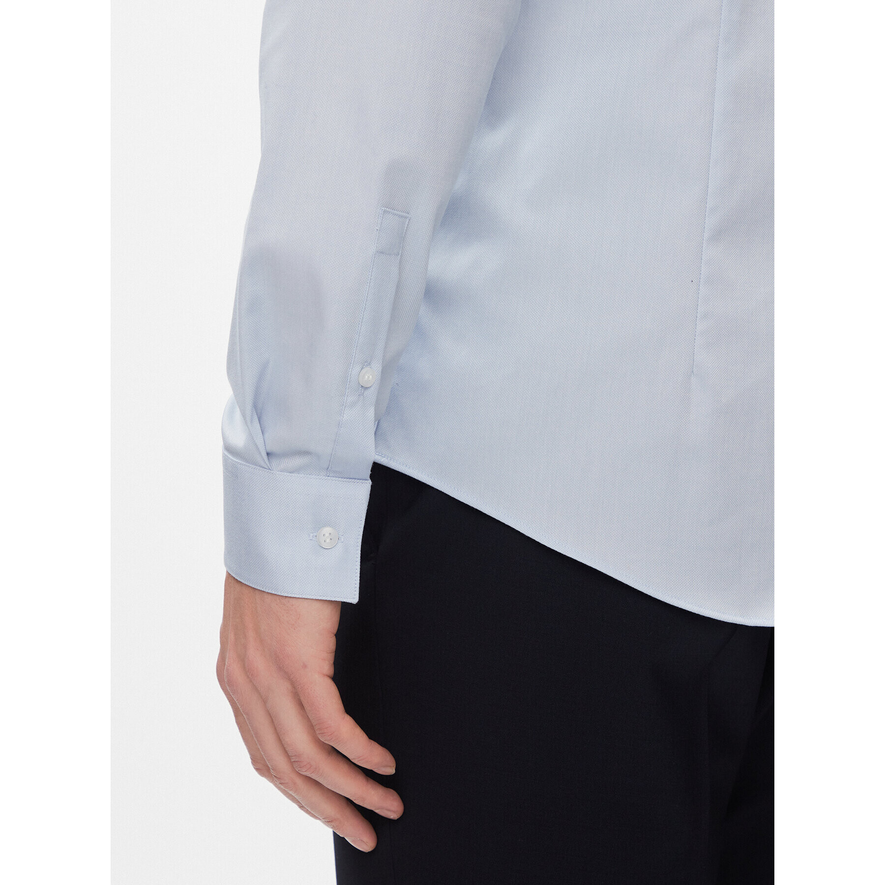 Calvin Klein Риза K10K112301 Син Slim Fit - Pepit.bg