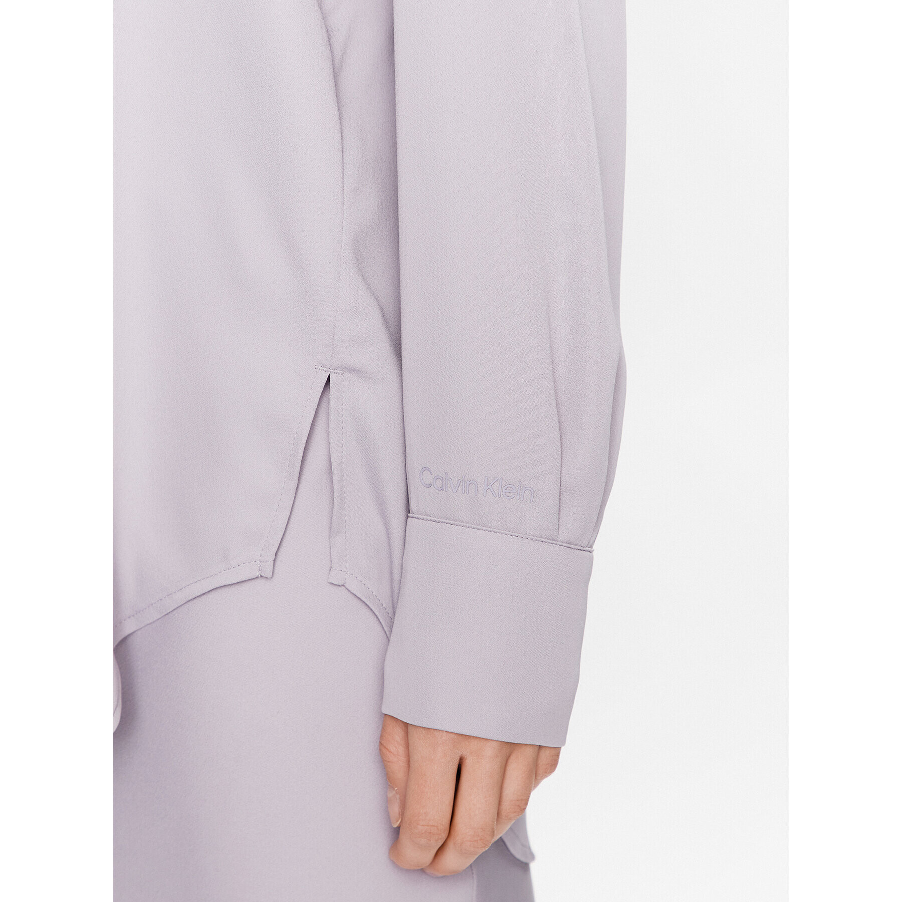 Calvin Klein Риза K20K205682 Виолетов Relaxed Fit - Pepit.bg
