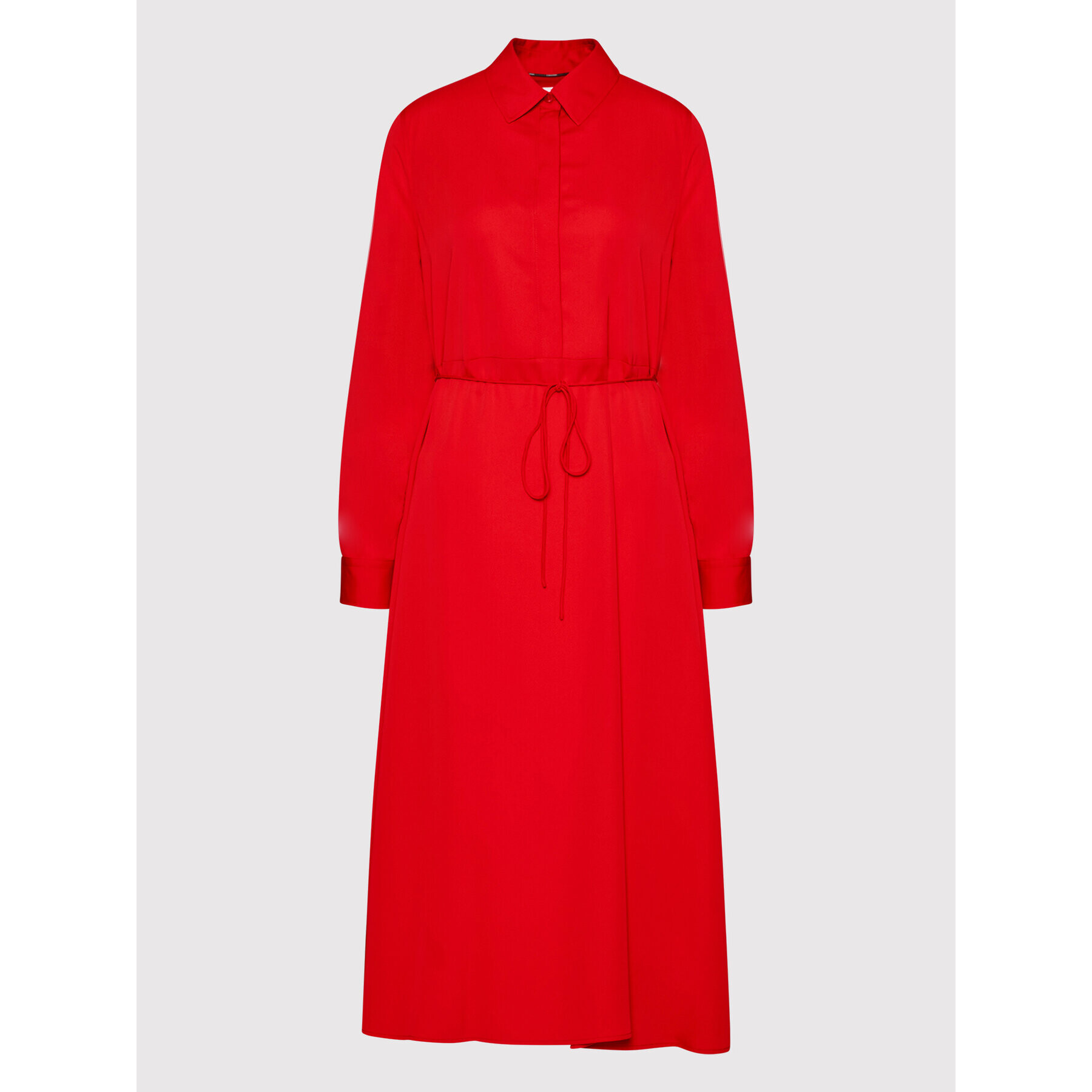Calvin Klein Рокля тип риза K20K203225 Червен Regular Fit - Pepit.bg