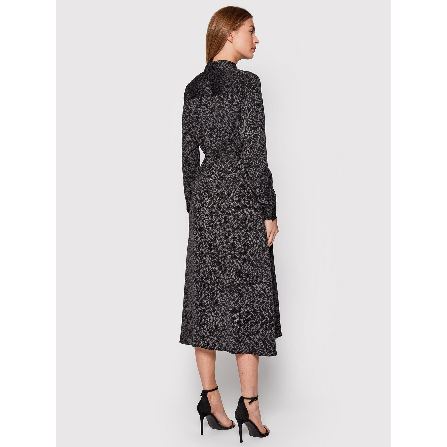Calvin Klein Рокля тип риза K20K2032250GL Черен Regular Fit - Pepit.bg