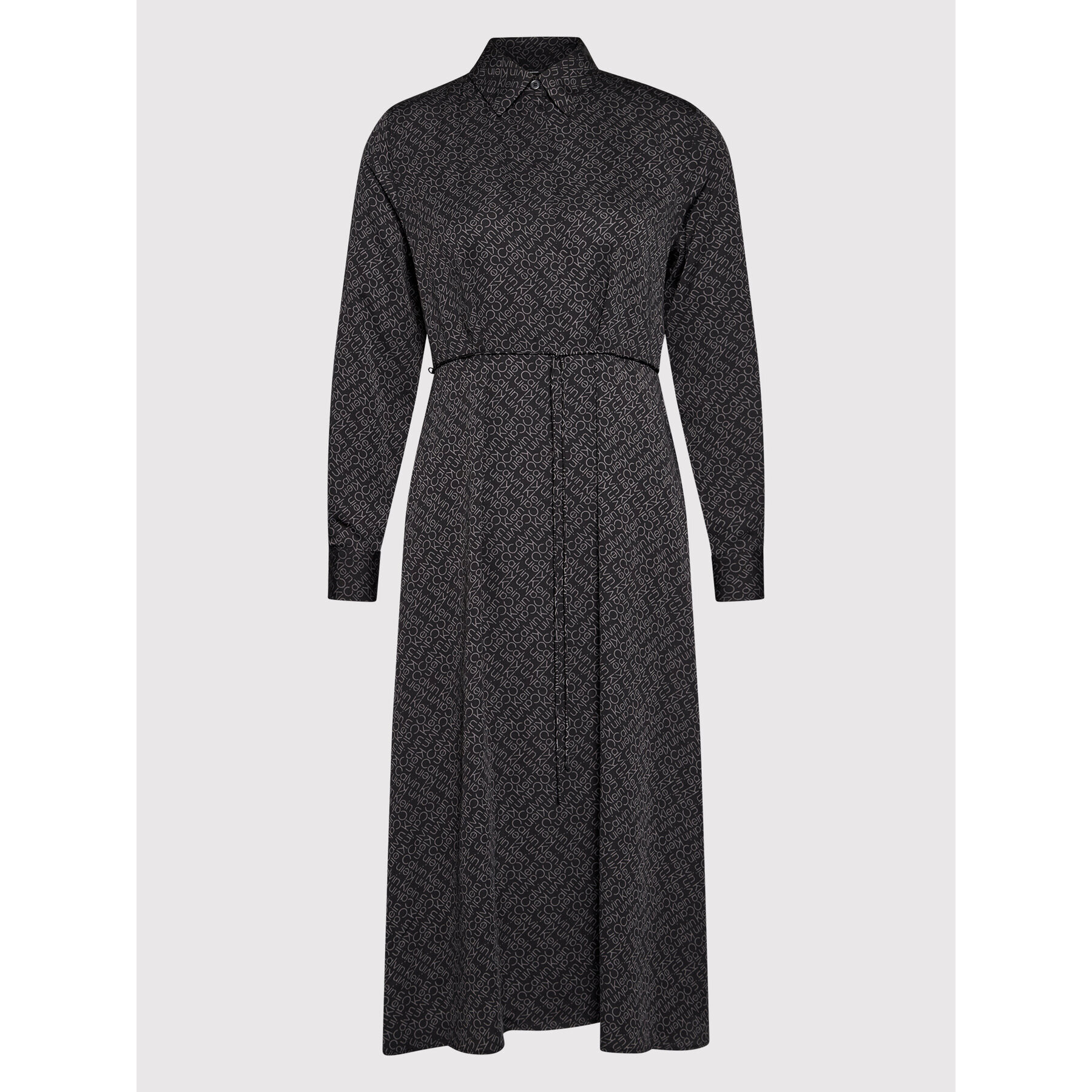 Calvin Klein Рокля тип риза K20K2032250GL Черен Regular Fit - Pepit.bg
